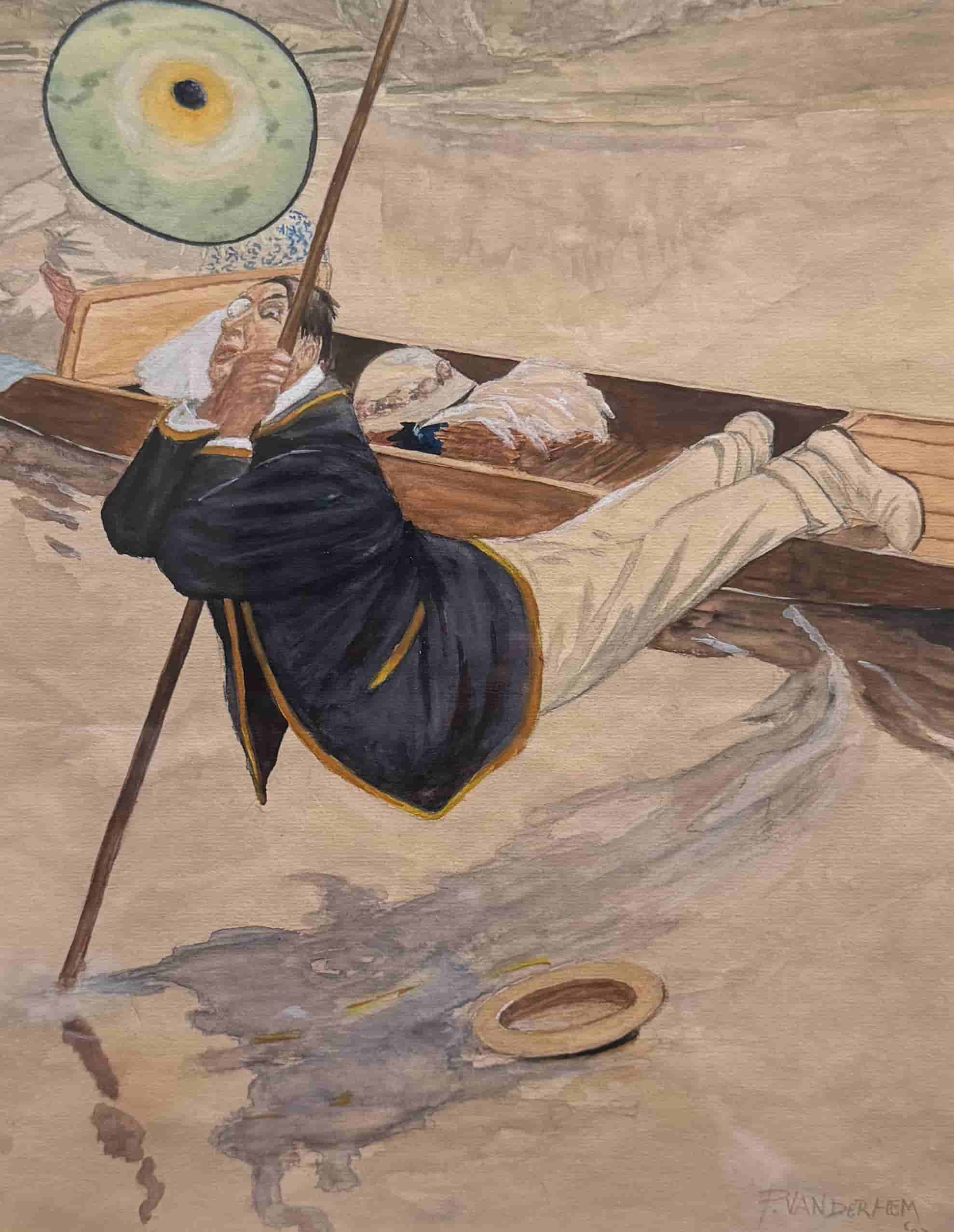 Piet van der Hem - Buiten de boot vallen