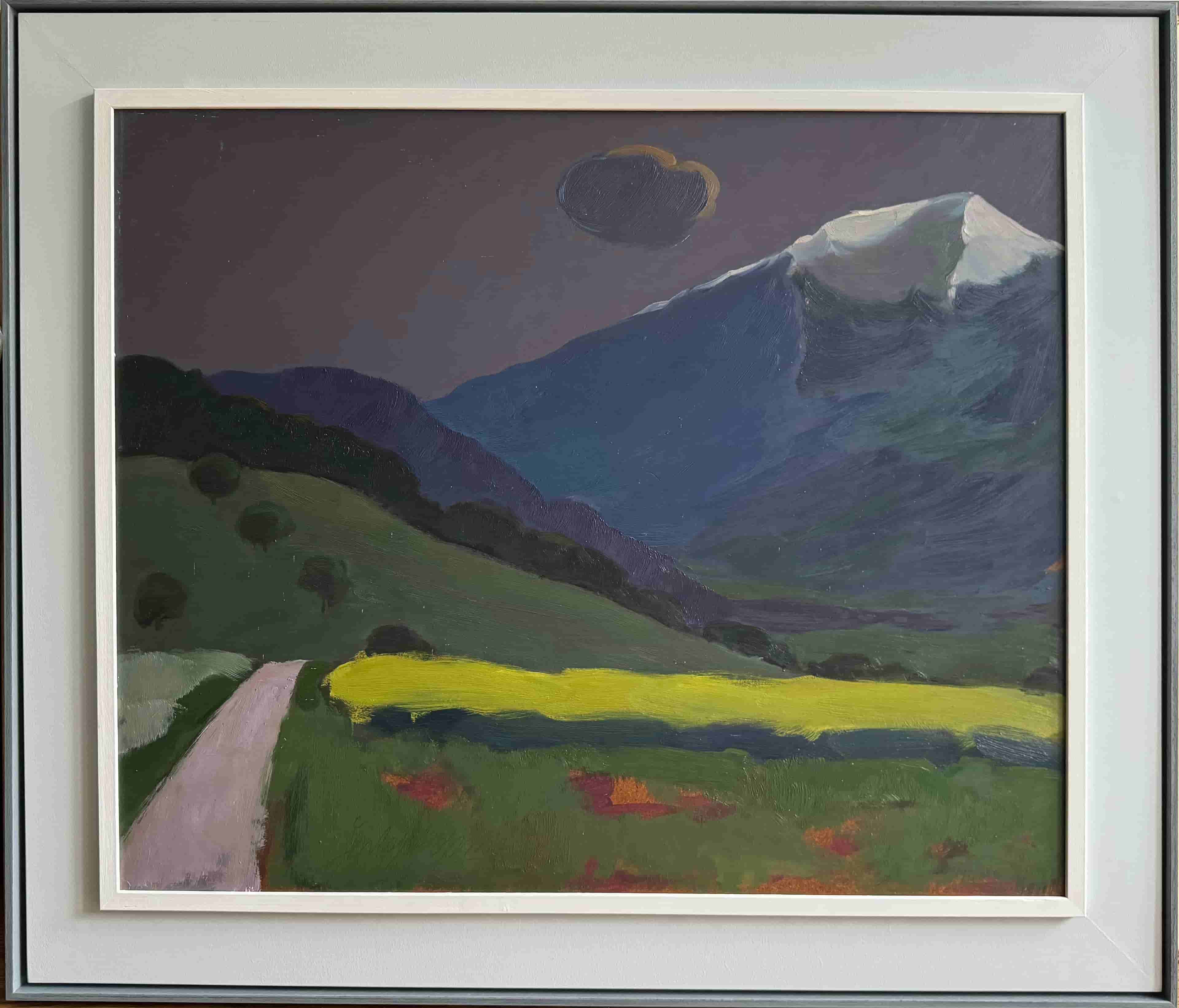 Jentsje Popma - Heuvels bij Trier (met lijst)