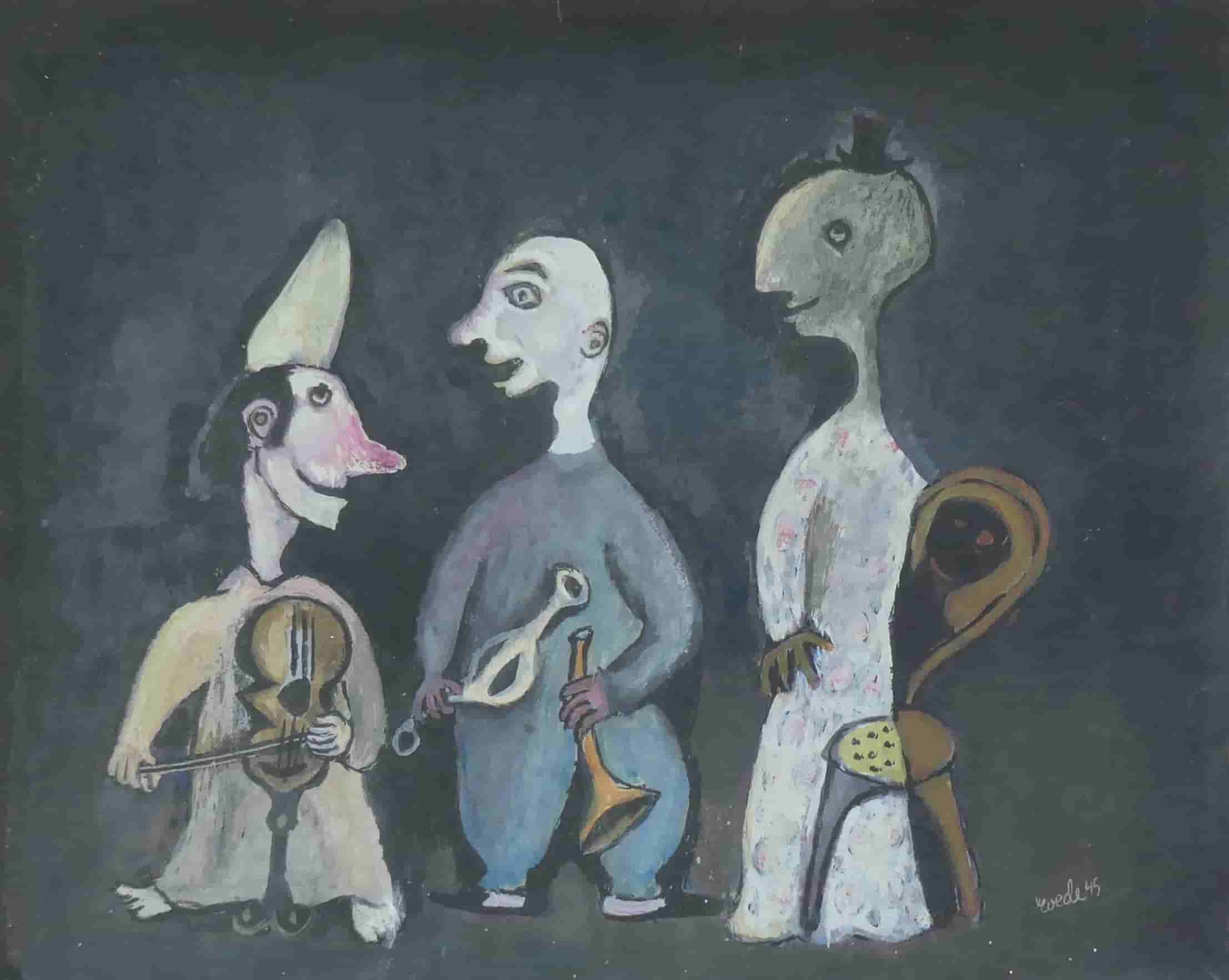 Jan Roëde - Drie gekke mannetjes