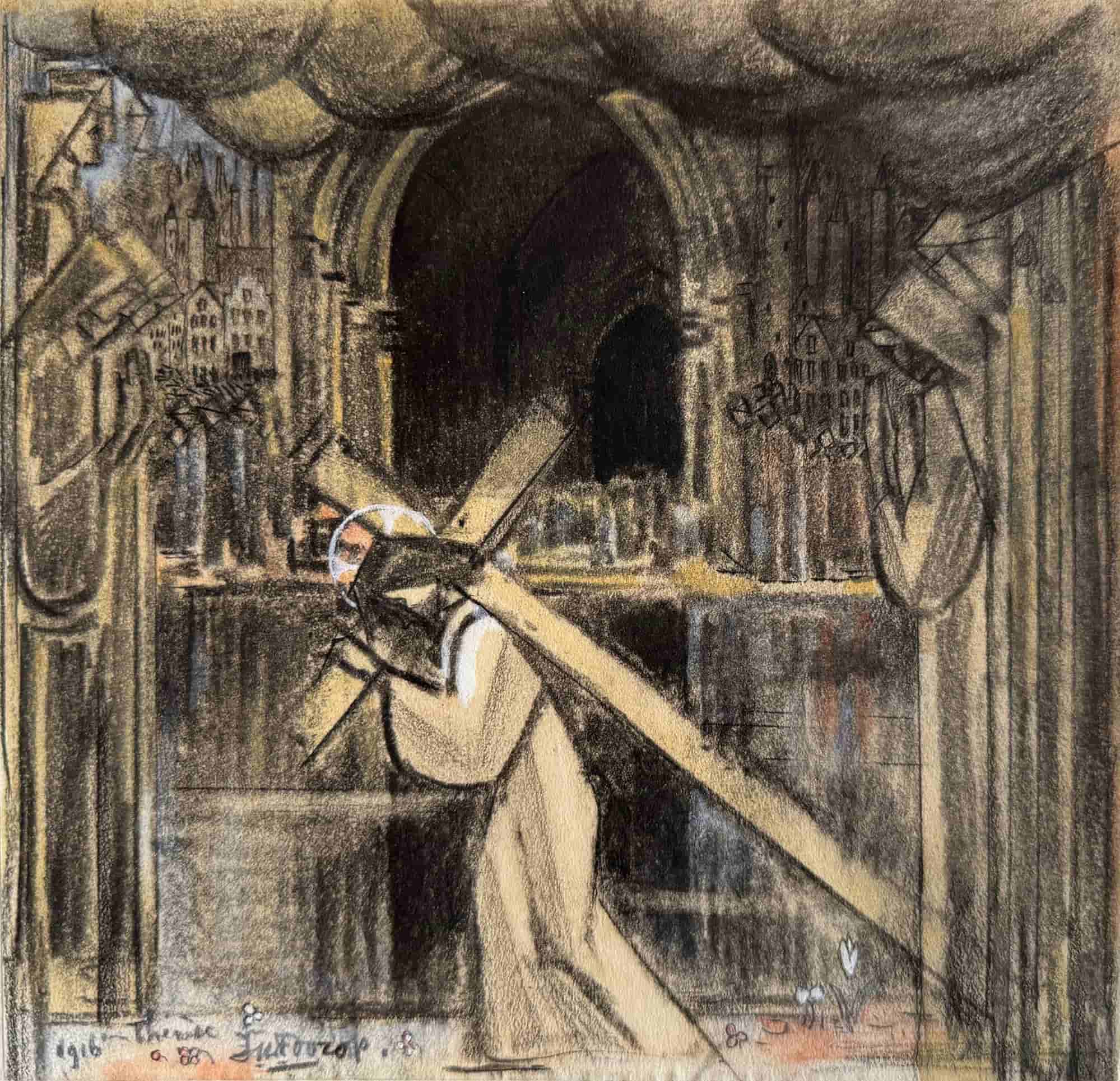 Jan Toorop - Kruiswegstatie