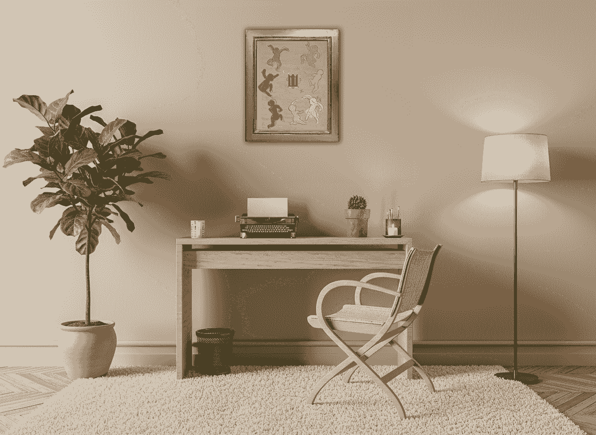 Jan Roëde - Dansende kinderen bij een draaimolen (in interieur)