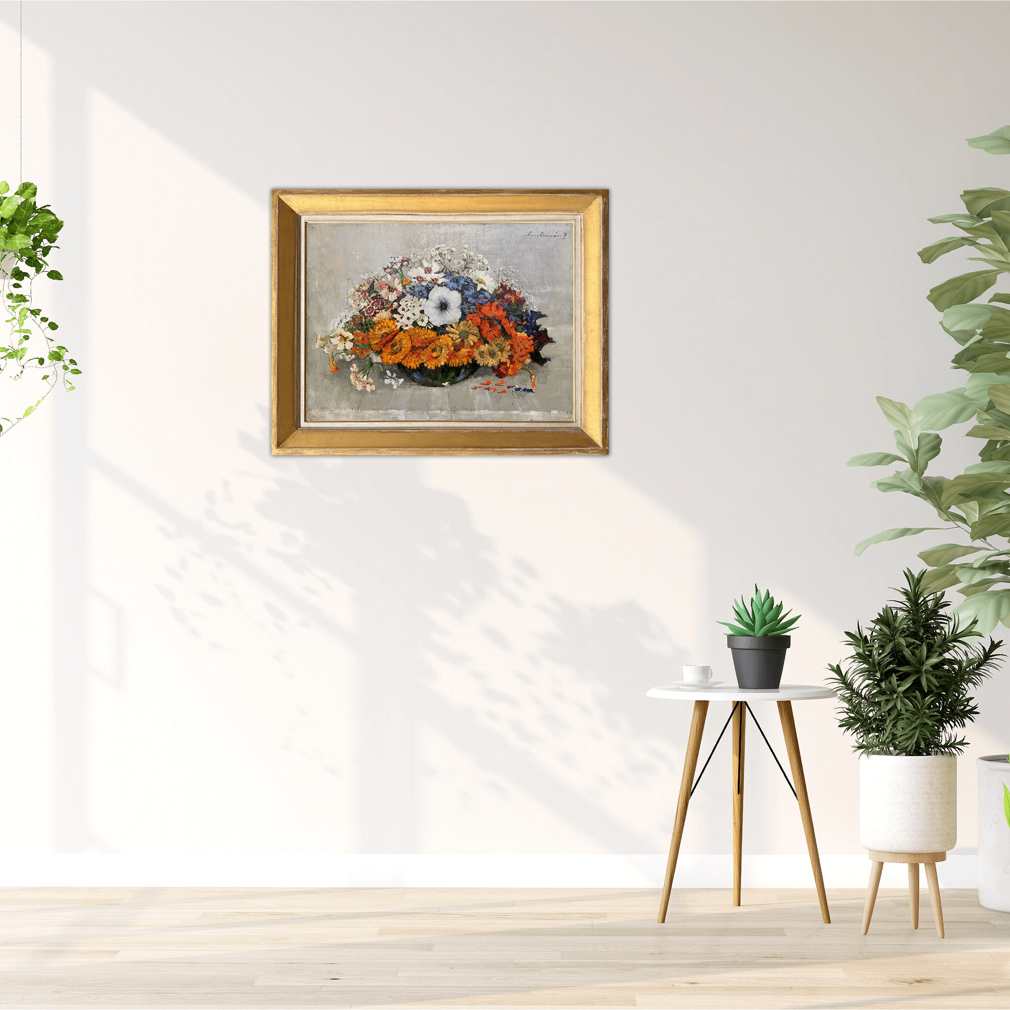 Lucie van Dam van Isselt - Pronkboeket (in interieur)