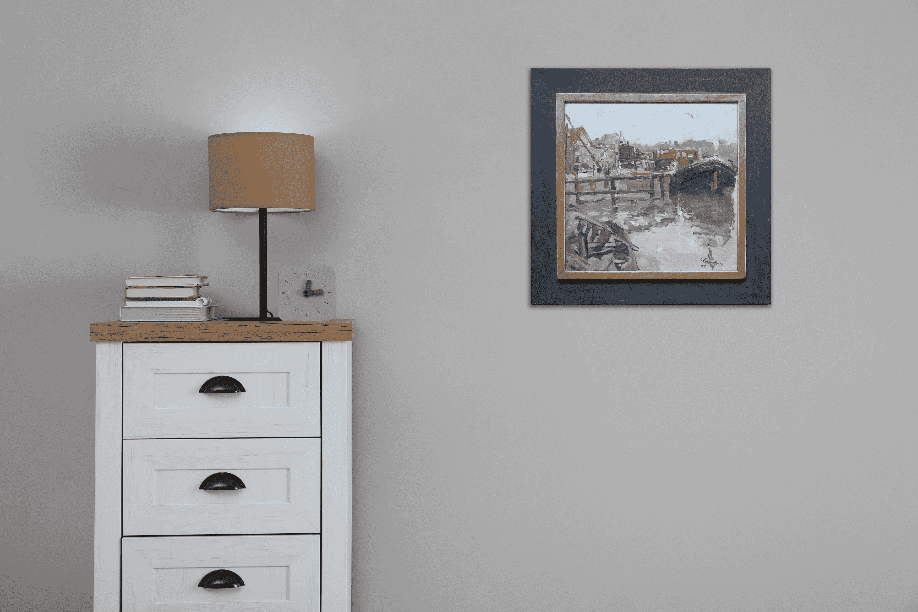 Carl Fahringer - Haven te Hoorn (in interieur)