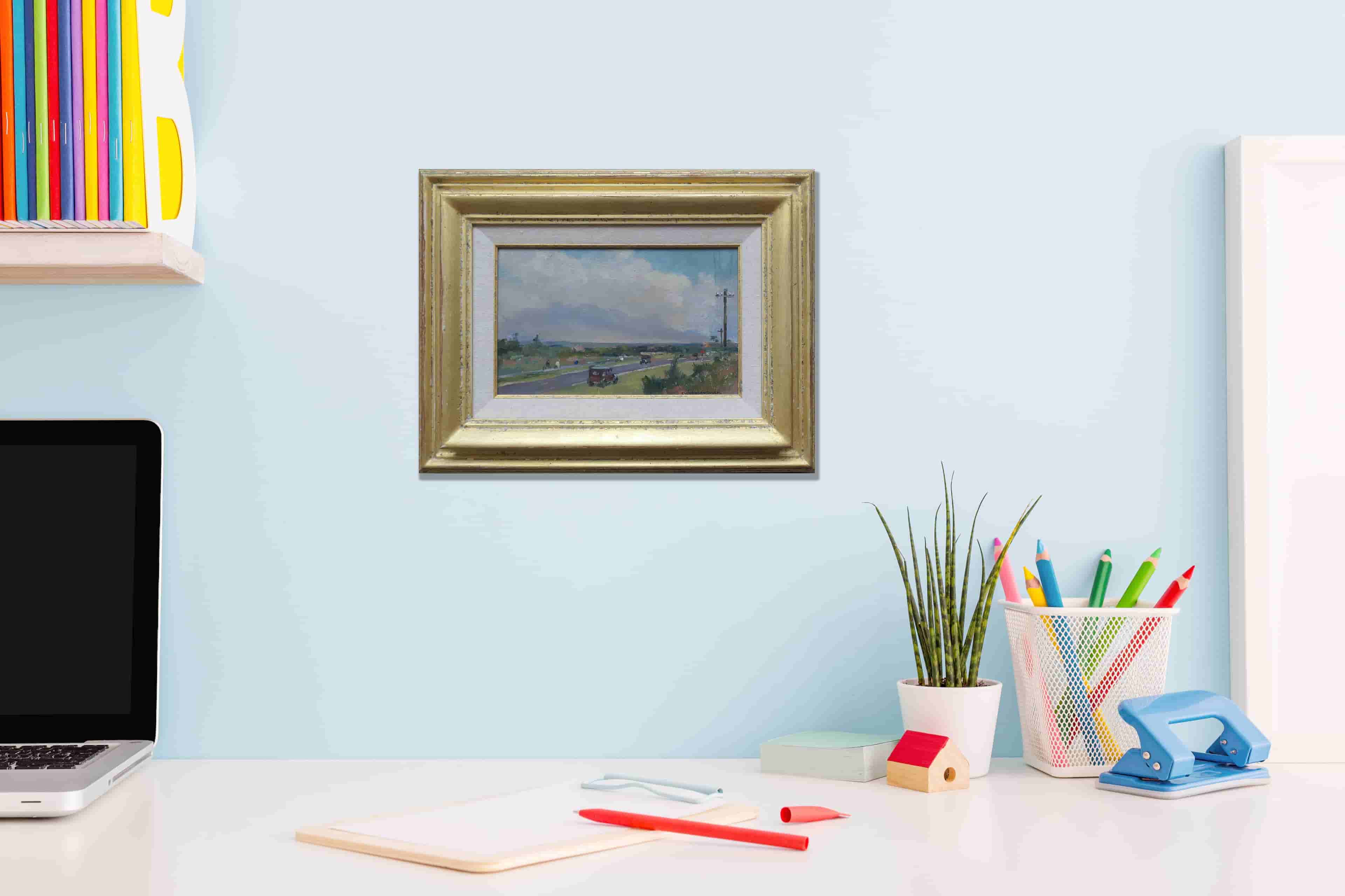 Cornelis Vreedenburgh - Zondags ritje (in interieur)