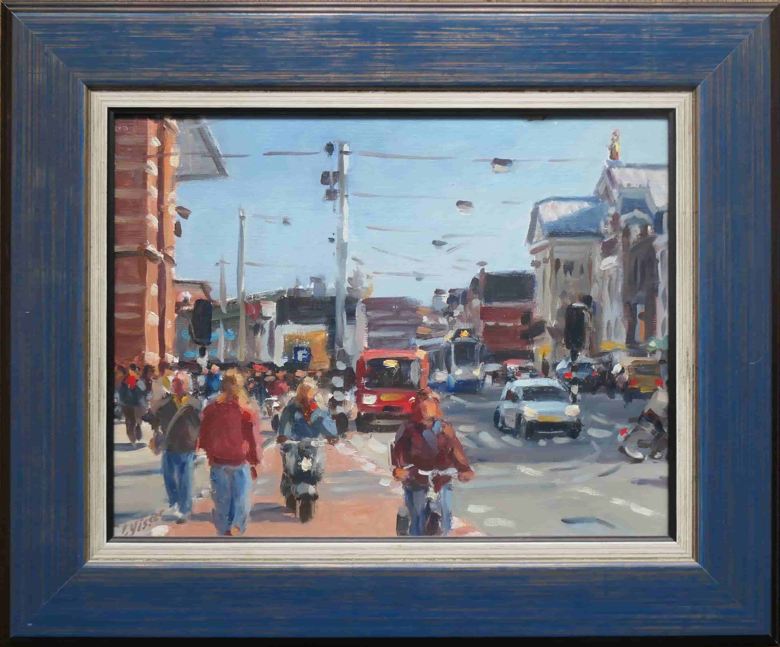 Louis Visser - van Baerlestraat (met lijst)