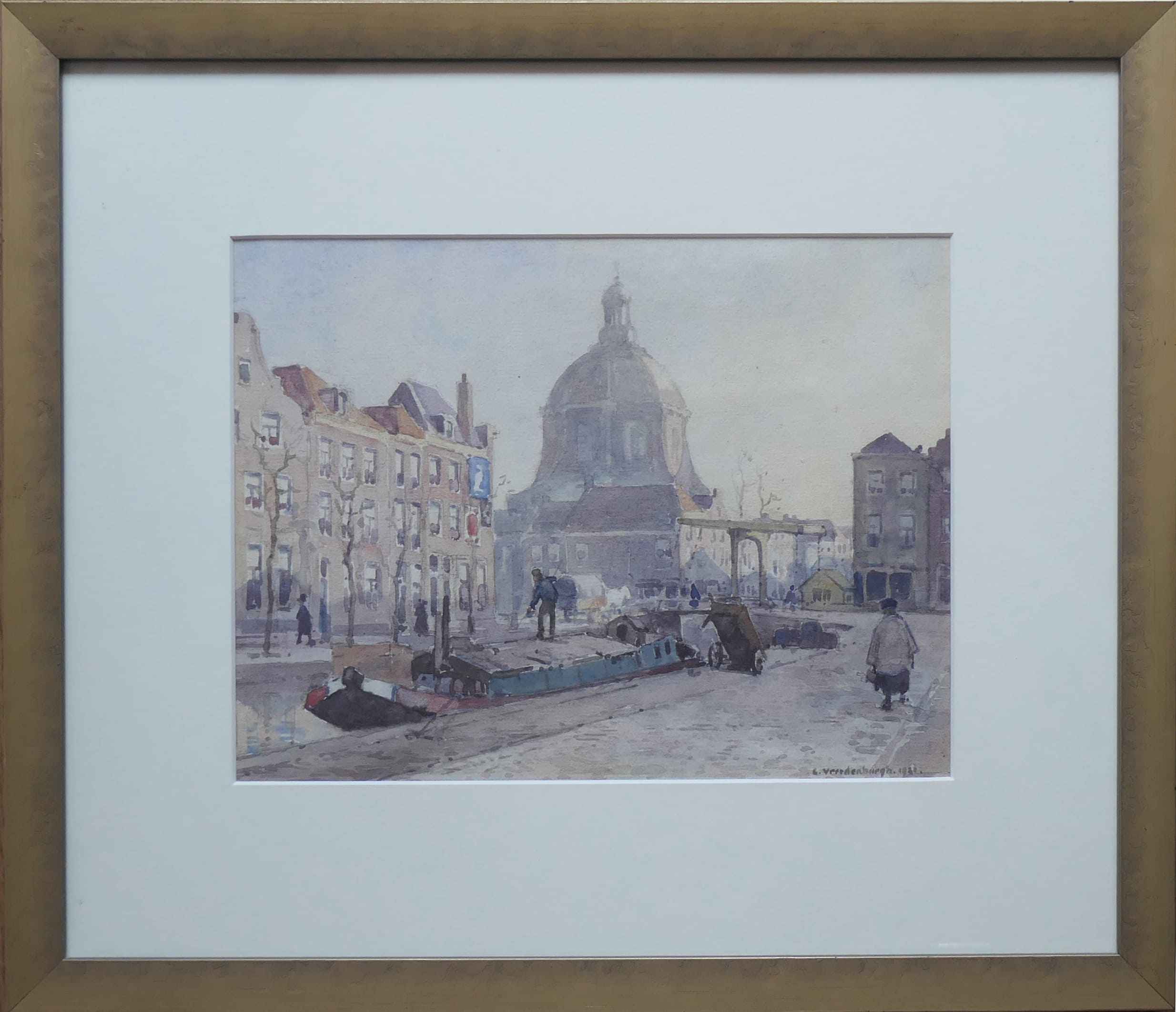 Marekerk te Leiden zonder lijst