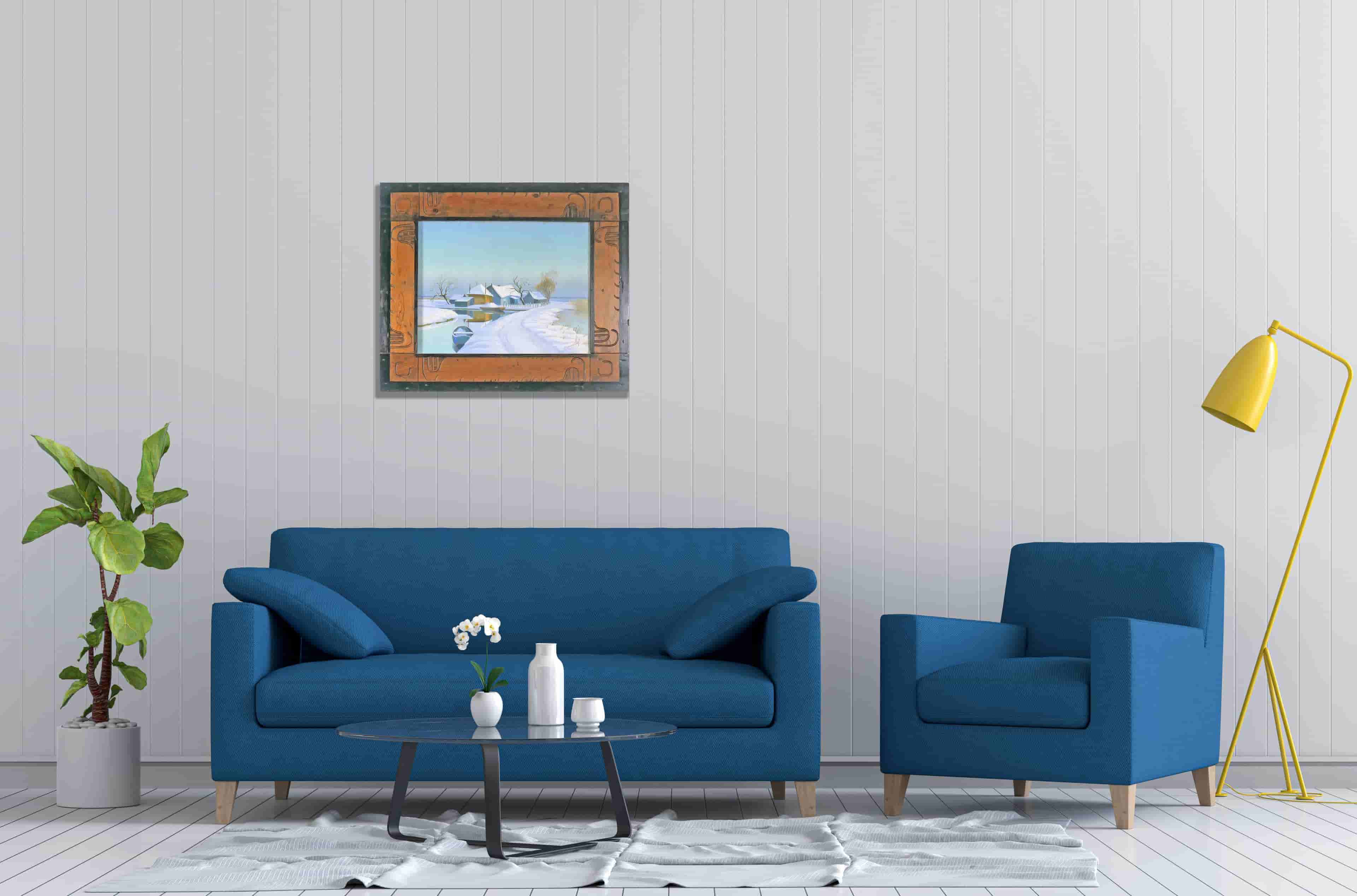 Dirk Smorenberg - Winter in Loosdrecht (in interieur)