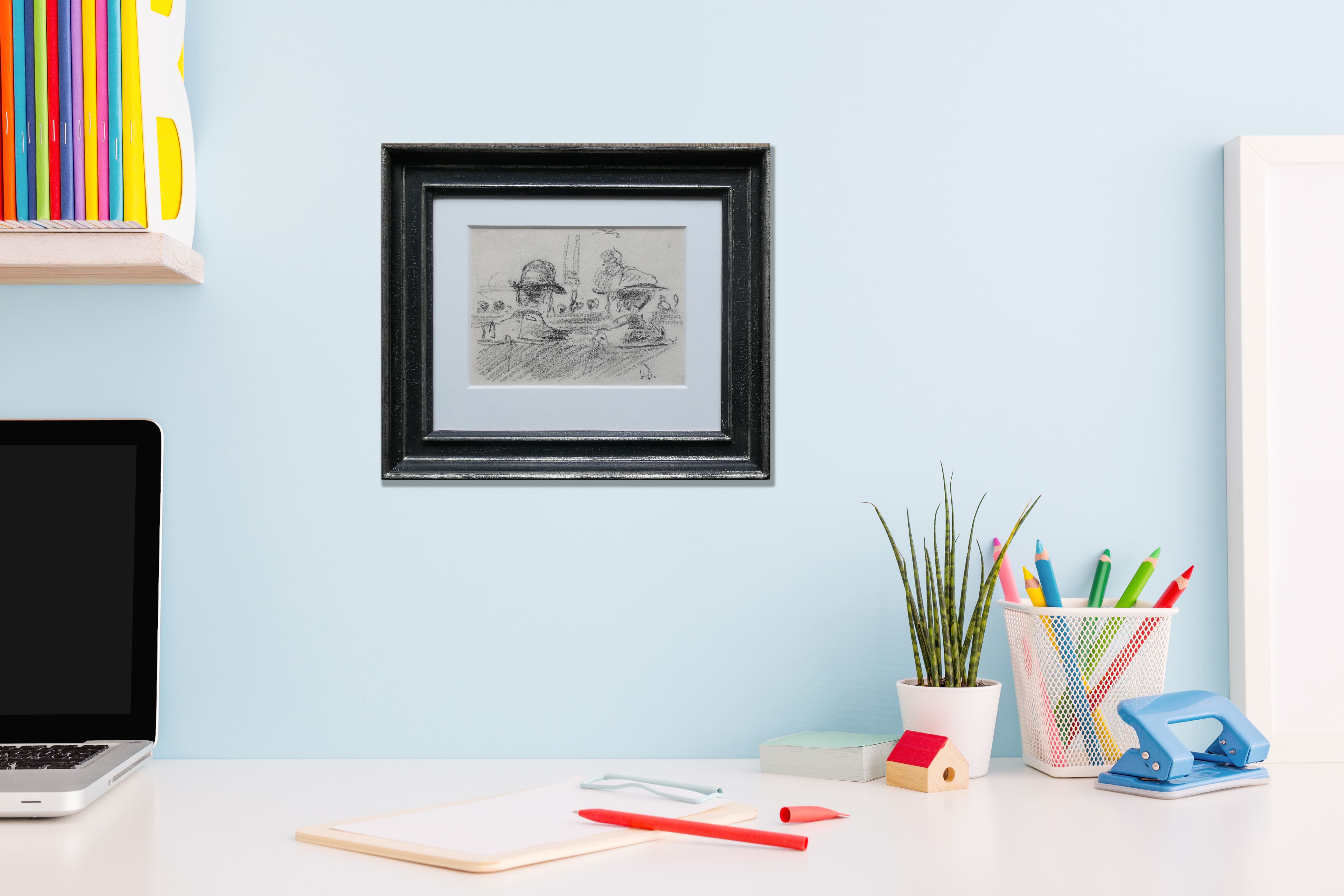 Bezoekers in variété-theater ''Faveur'' zonder lijst