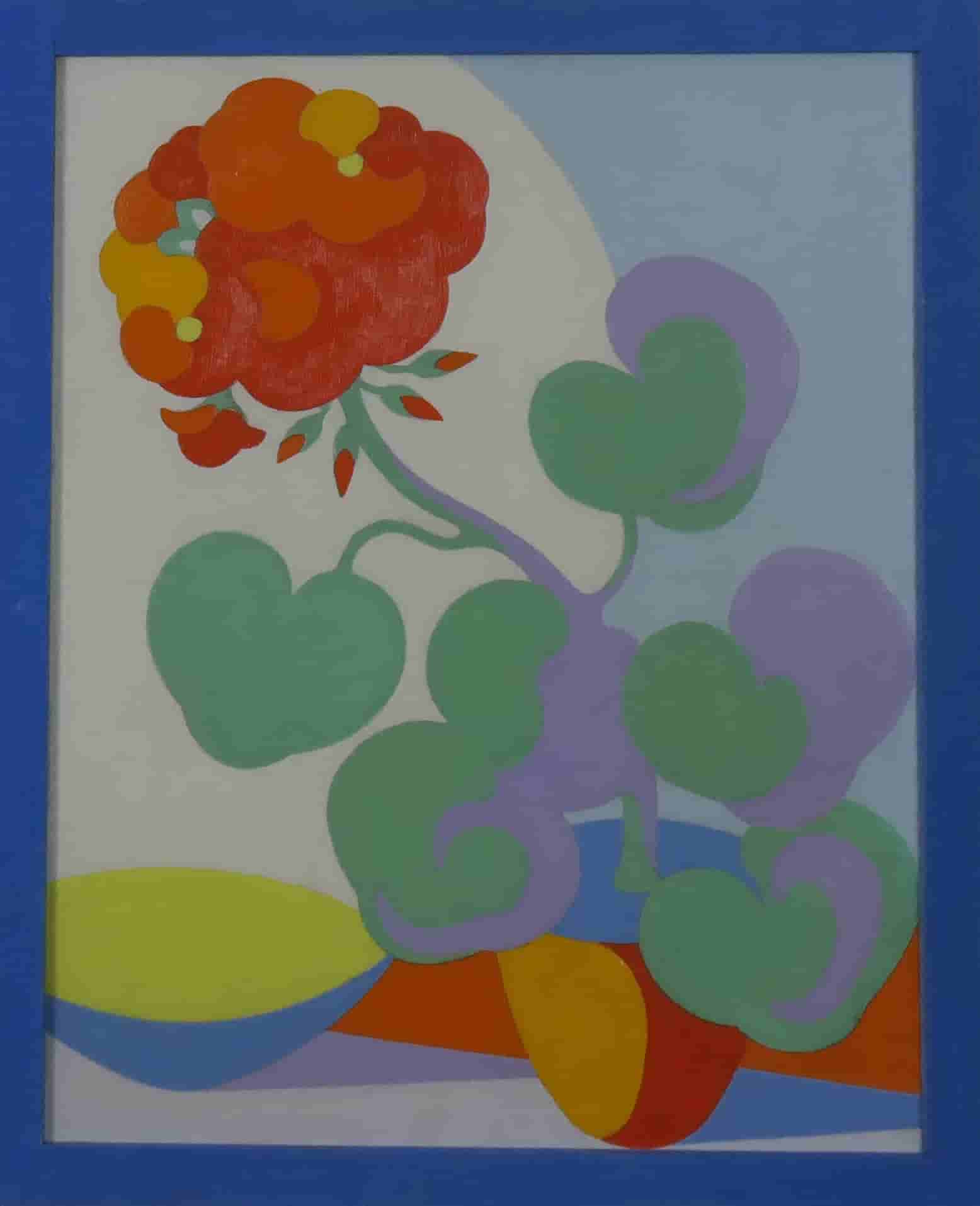 Elly Tamminga - Zelfportret (in interieur)