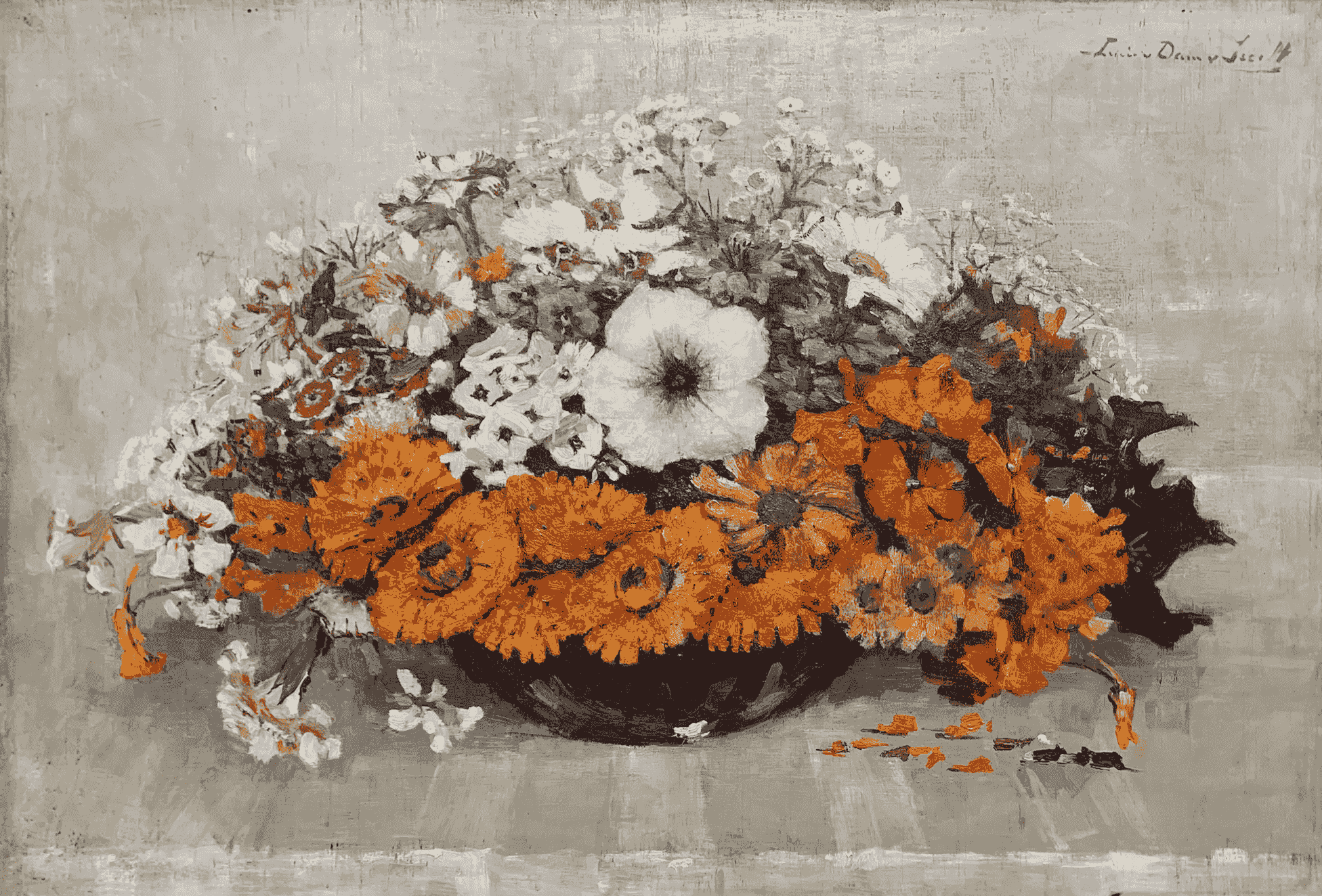 Lucie van Dam van Isselt - Pronkboeket