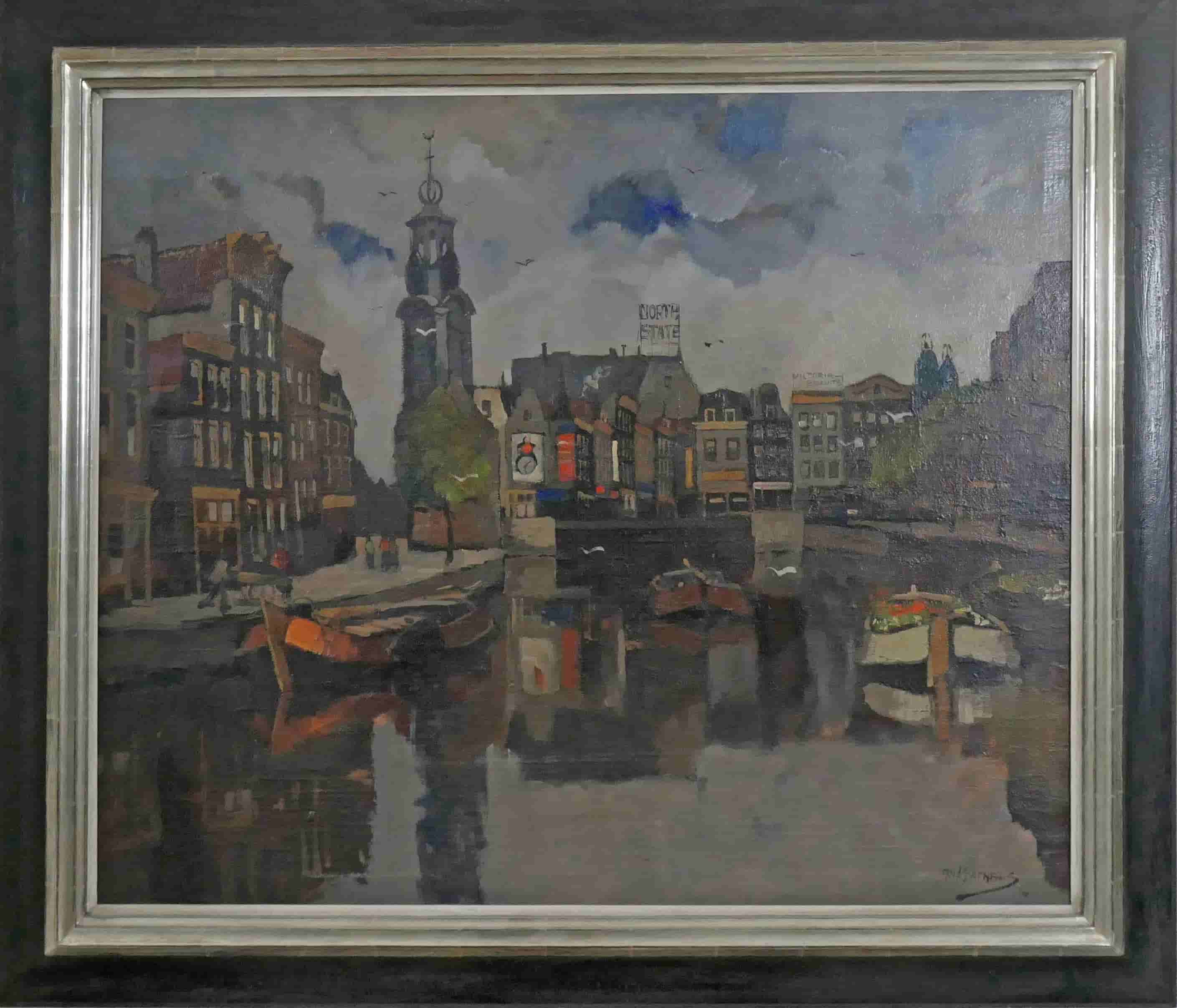 Jan Korthals - De Munt (met lijst)