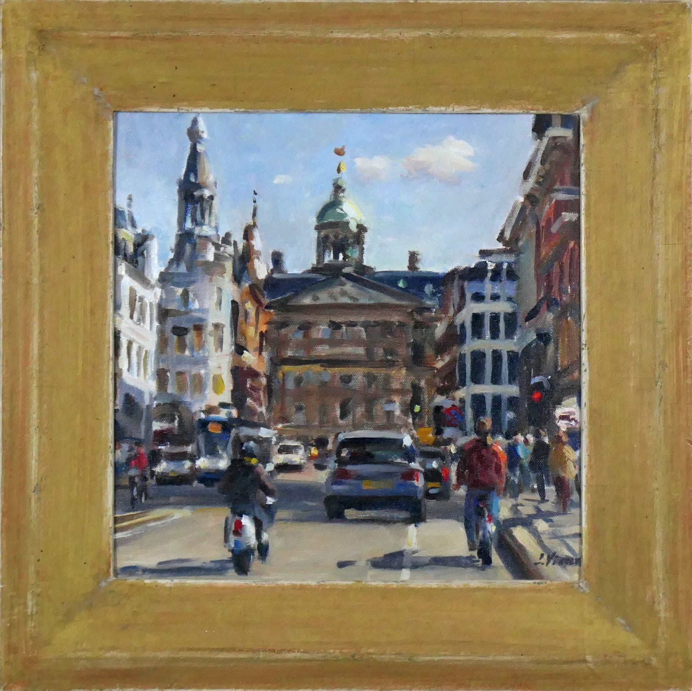Paleis op de Dam zonder lijst