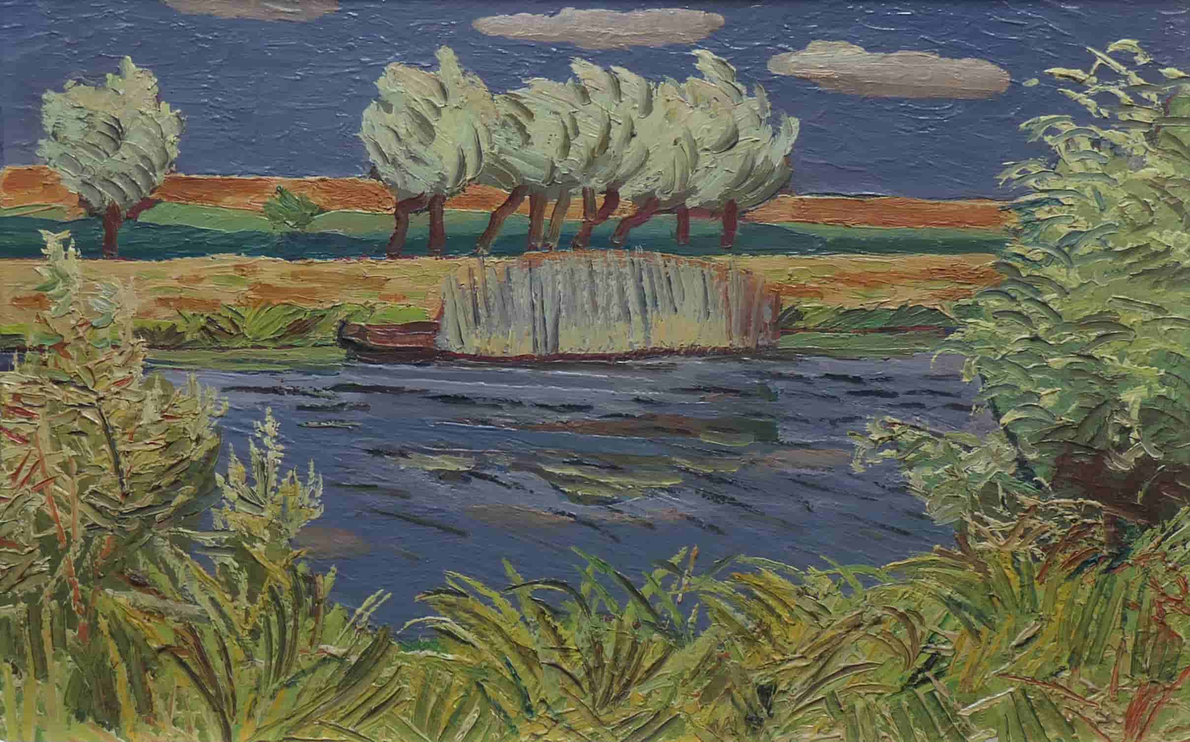 Herman Bieling - Riviergezicht