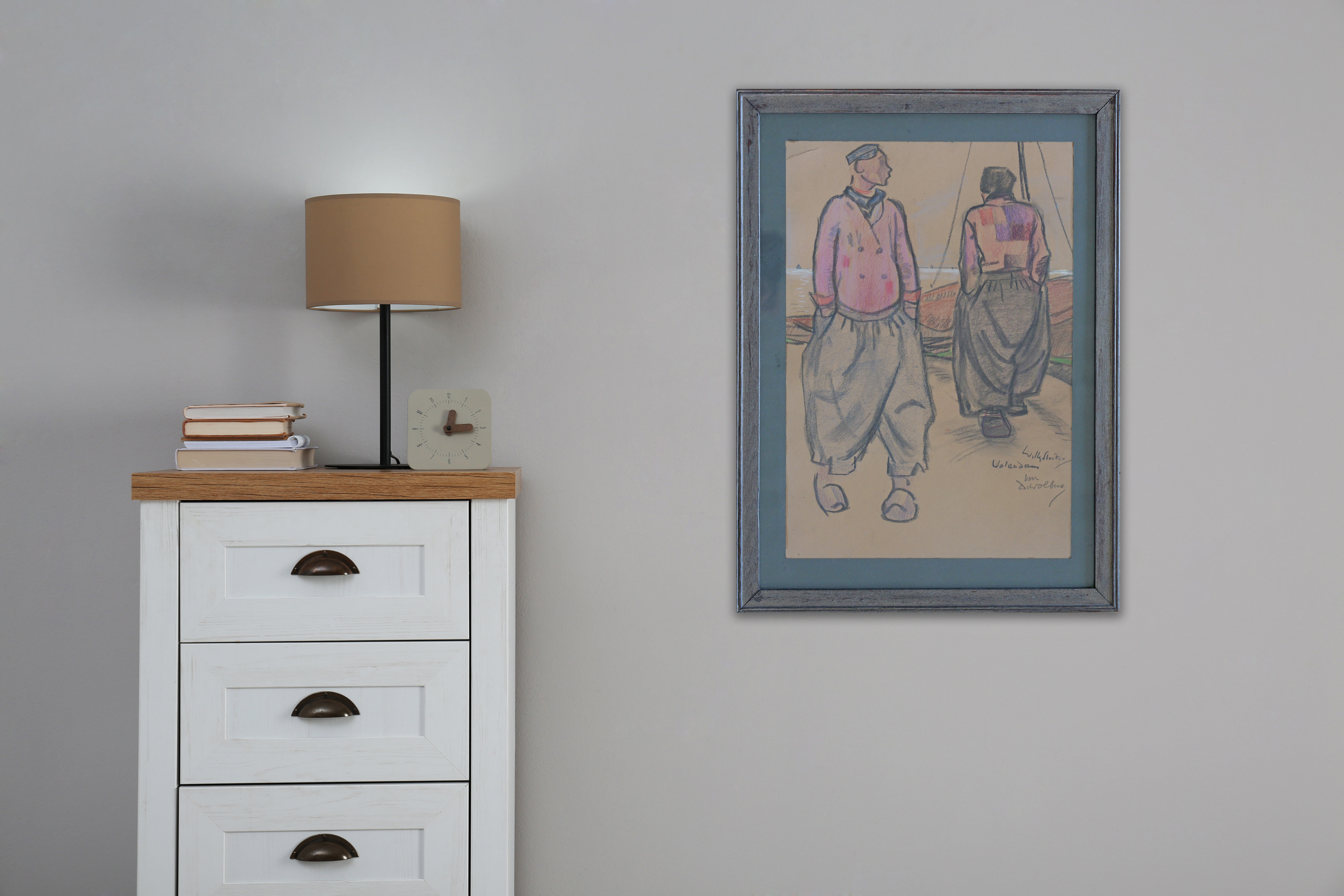 Schippers in Volendam zonder lijst