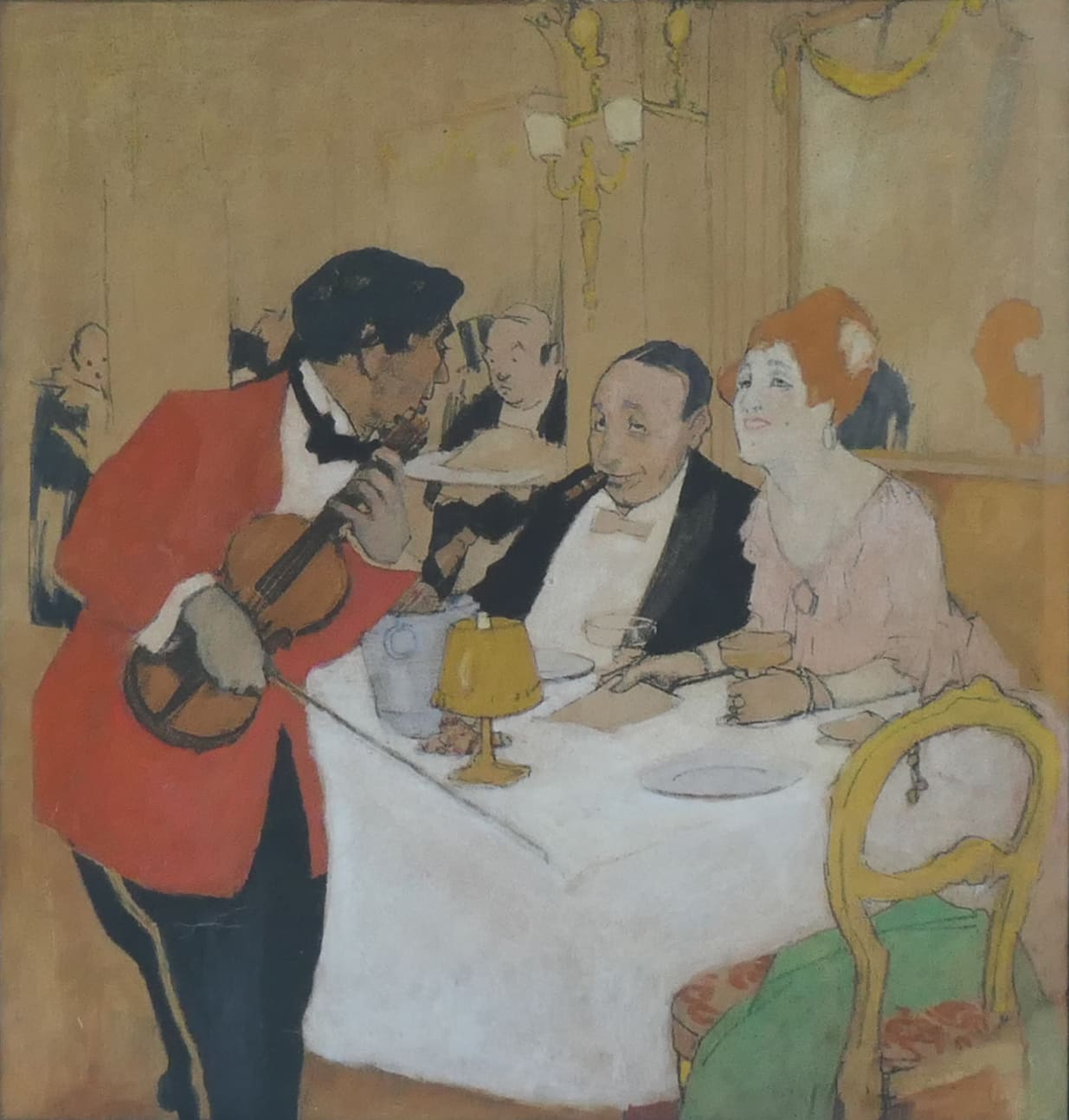 Een romantisch diner zonder lijst