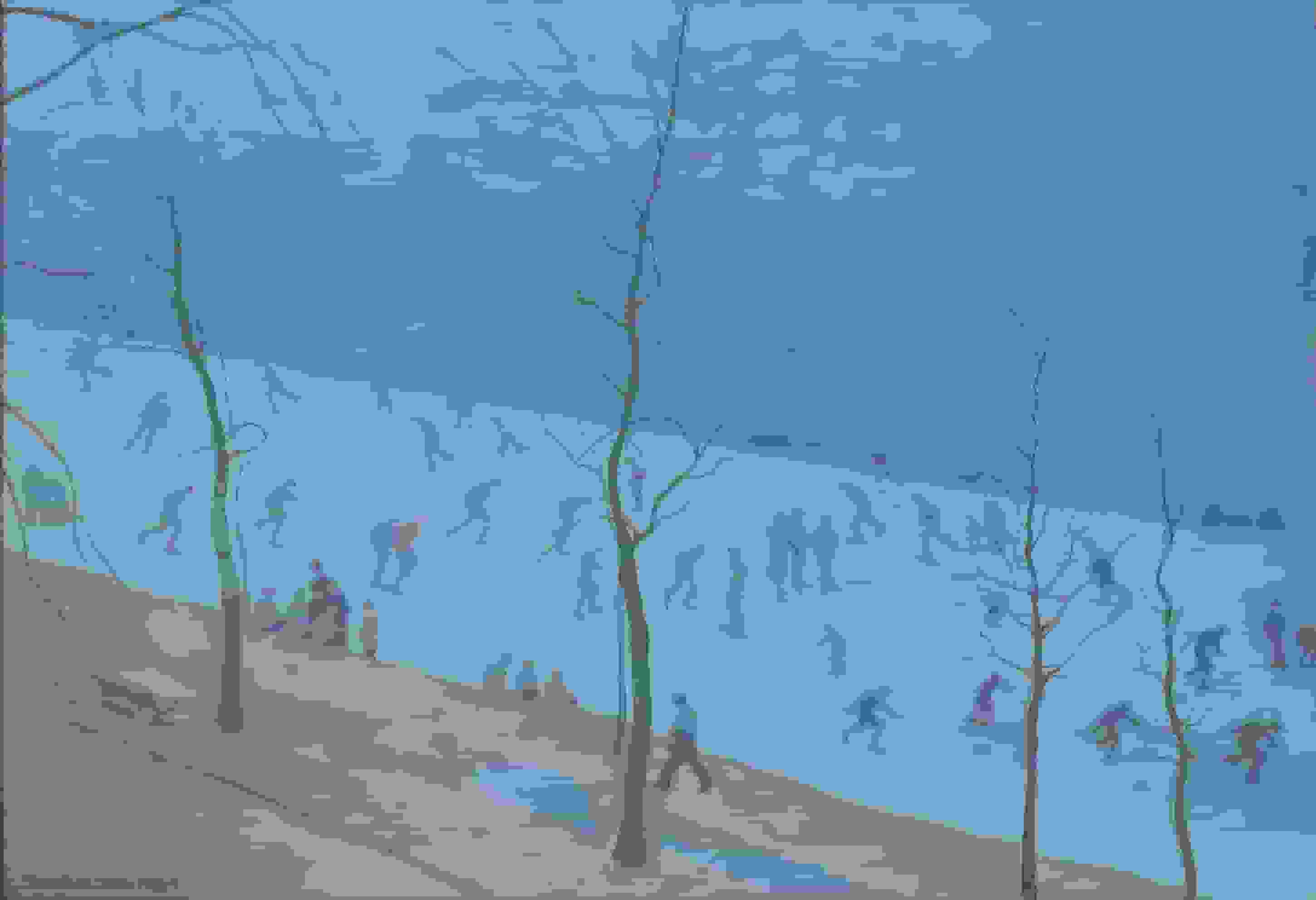 IJspret op de 'Boerenwetering' te Amsterdam