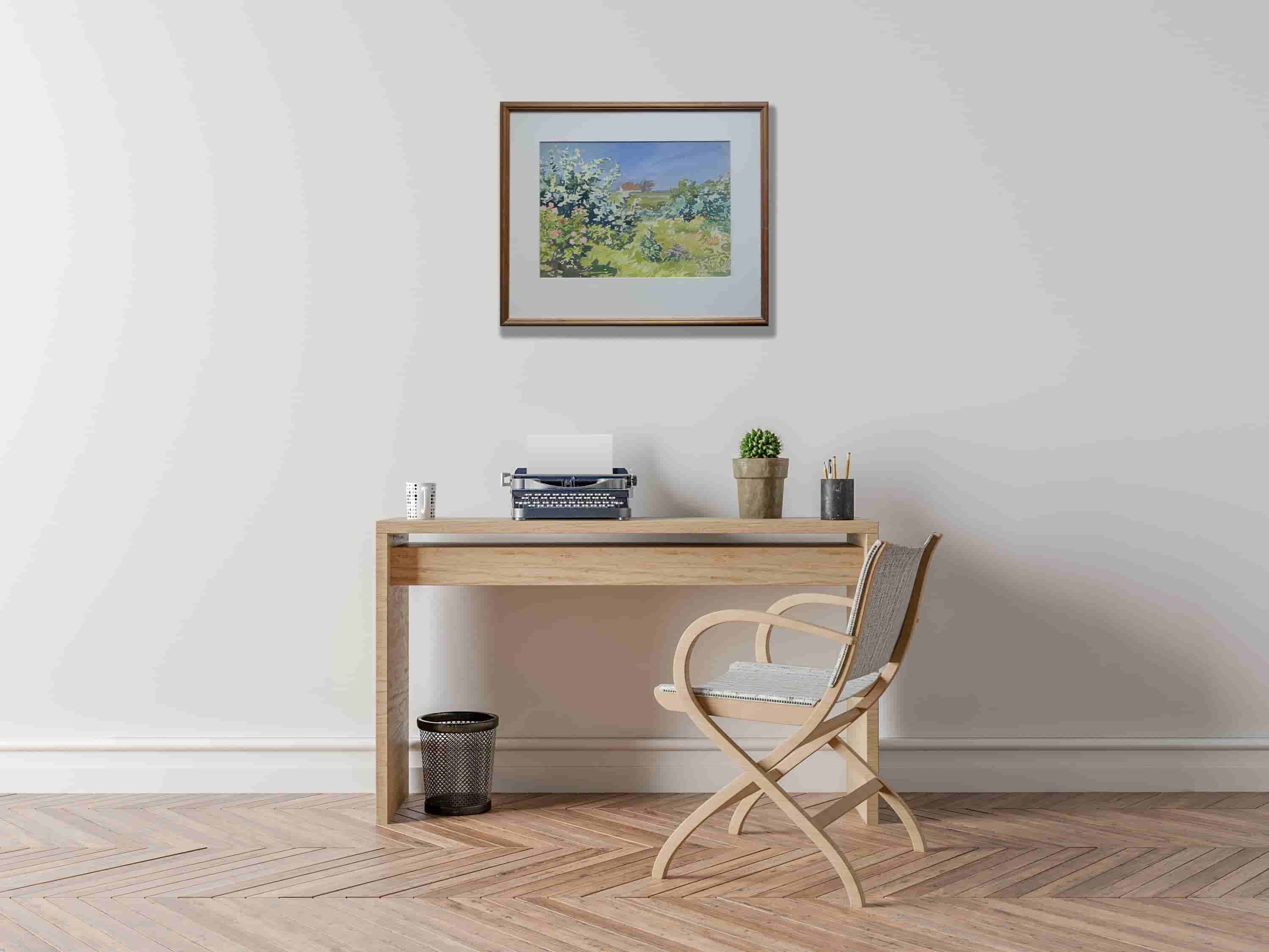Ad Blok van der Velden - Hermanshoeve op Texel (in interieur)
