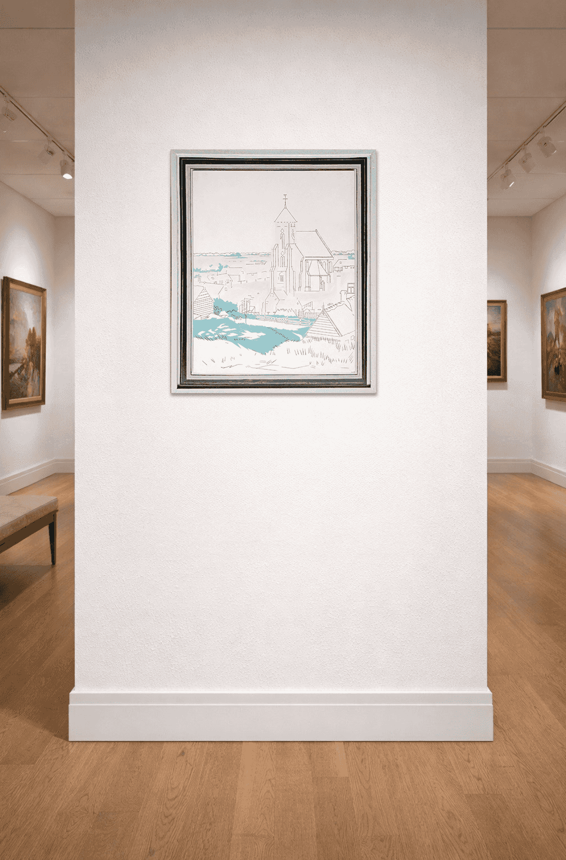 Hendrik Valk - Zoutelande (in interieur)