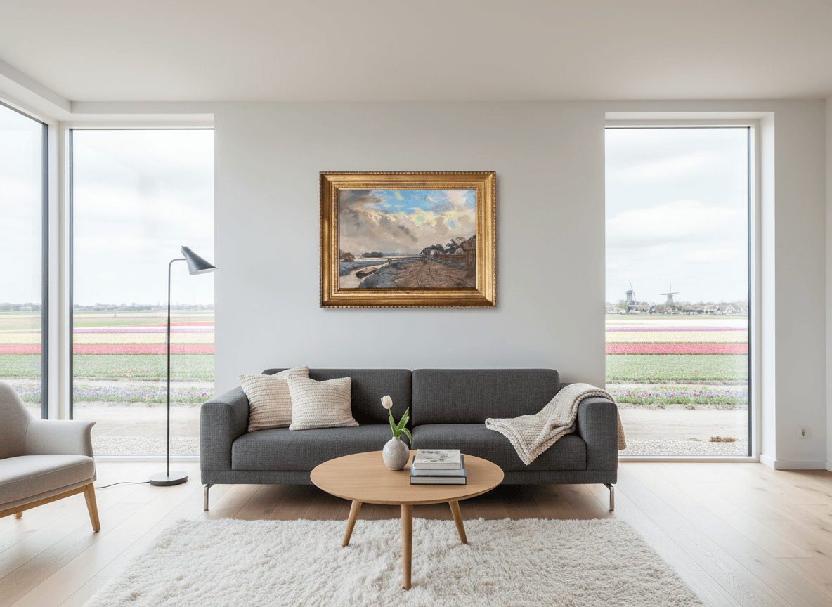 Bollenvelden bij Hillegom zonder lijst