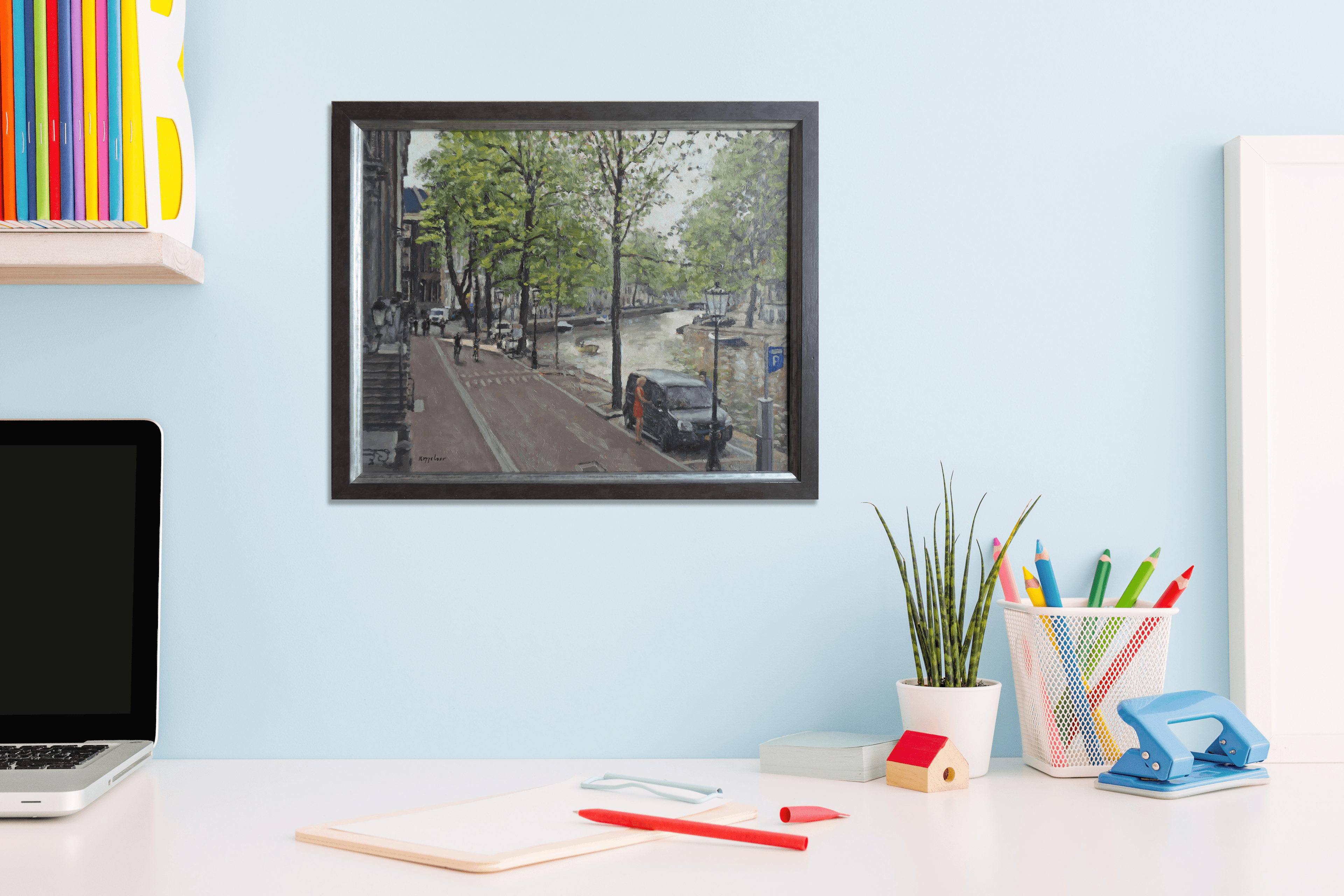 Herengracht Amsterdam: Gouden Bocht zonder lijst