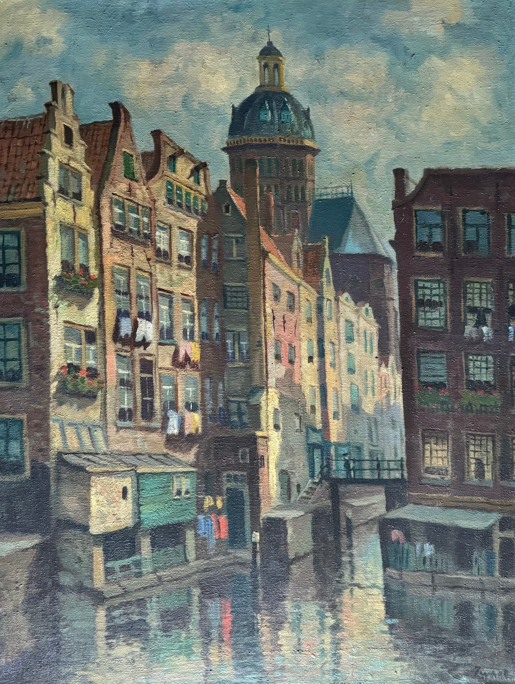Het Kolkje in Amsterdam zonder lijst