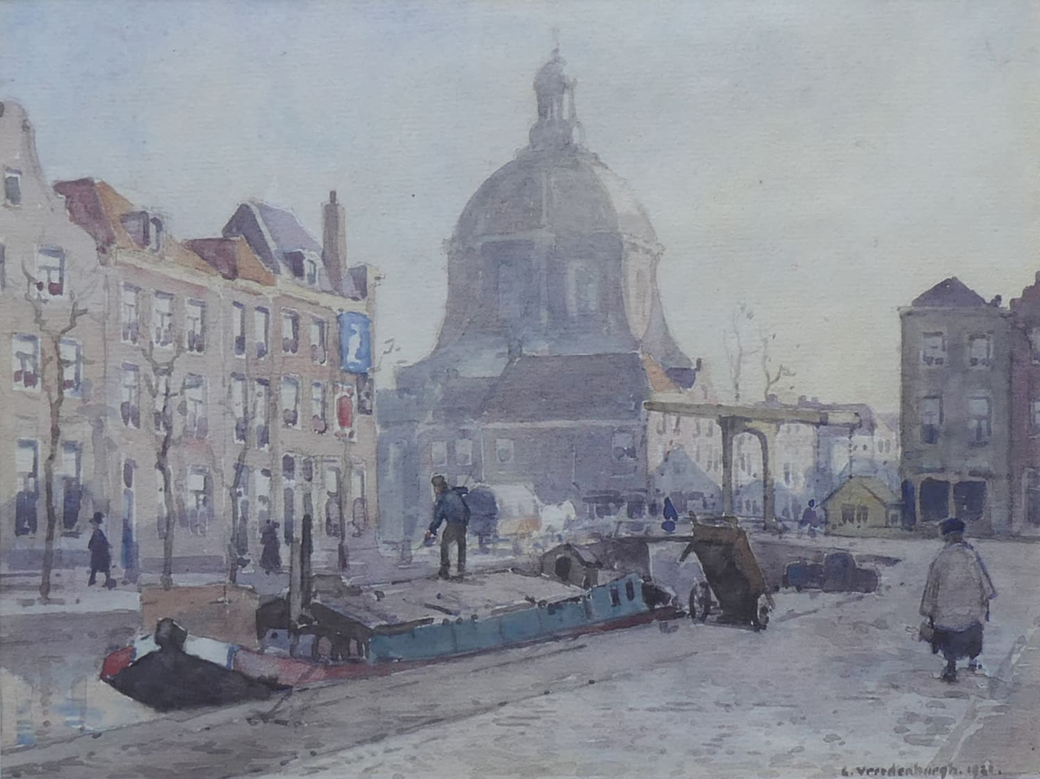 Marekerk te Leiden zonder lijst