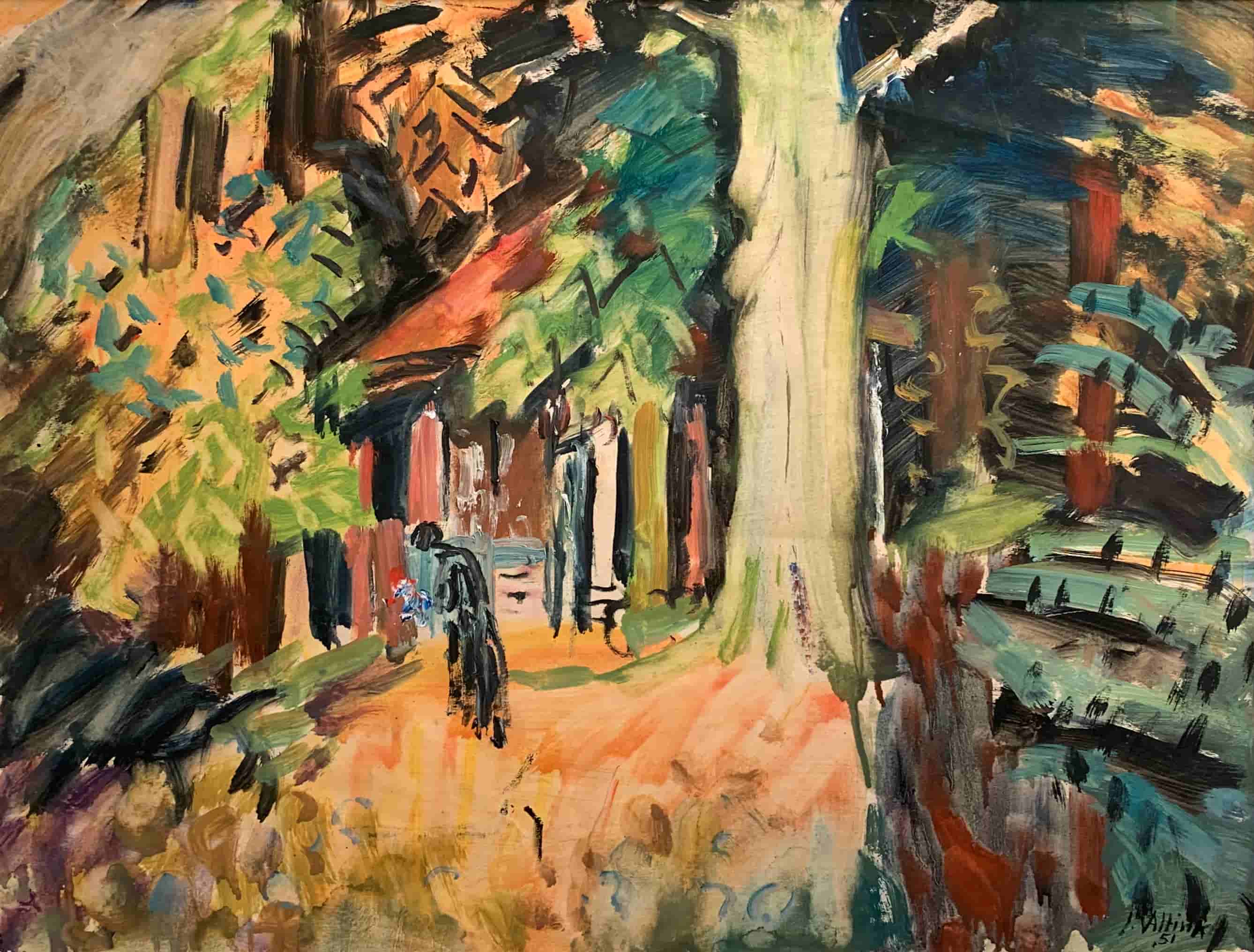 Jan Altink - Het atelierkoepeltje van Siep van den Berg aan het Sterrebos in Groningen (zonder lijst)