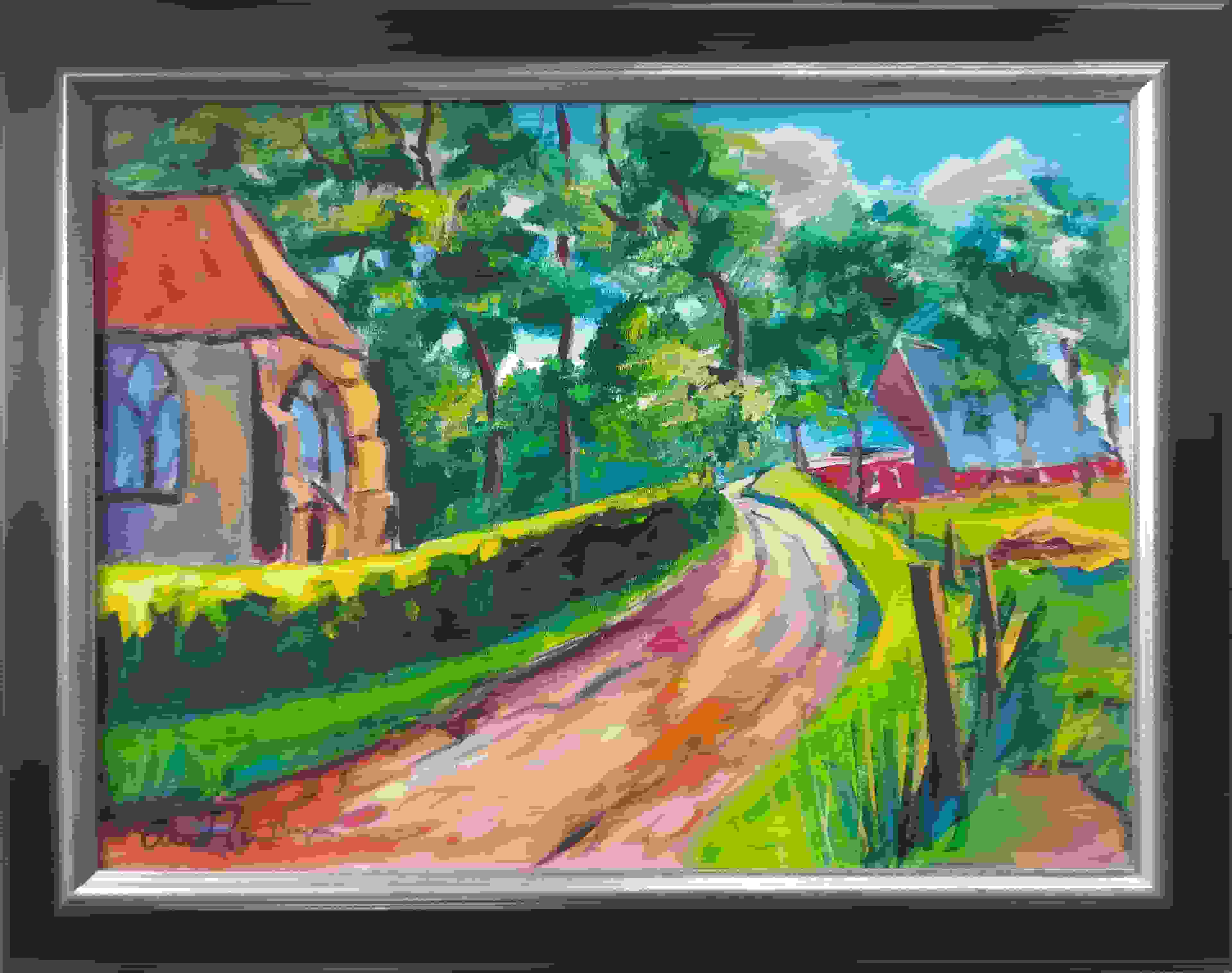 Arie Zuidersma - Fransum (met lijst)