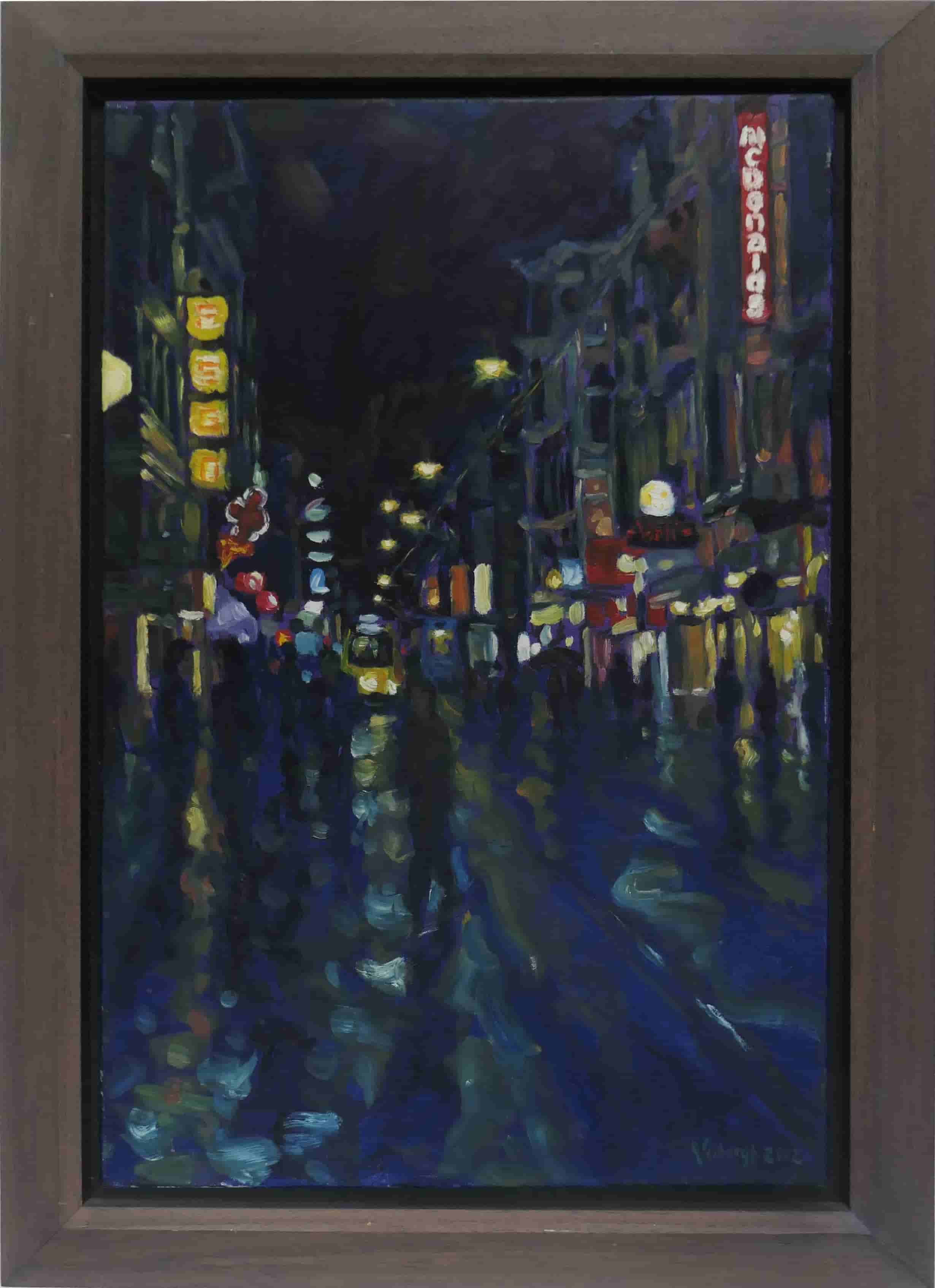Wouter Verburgt - Leidsestraat Amsterdam (met lijst)