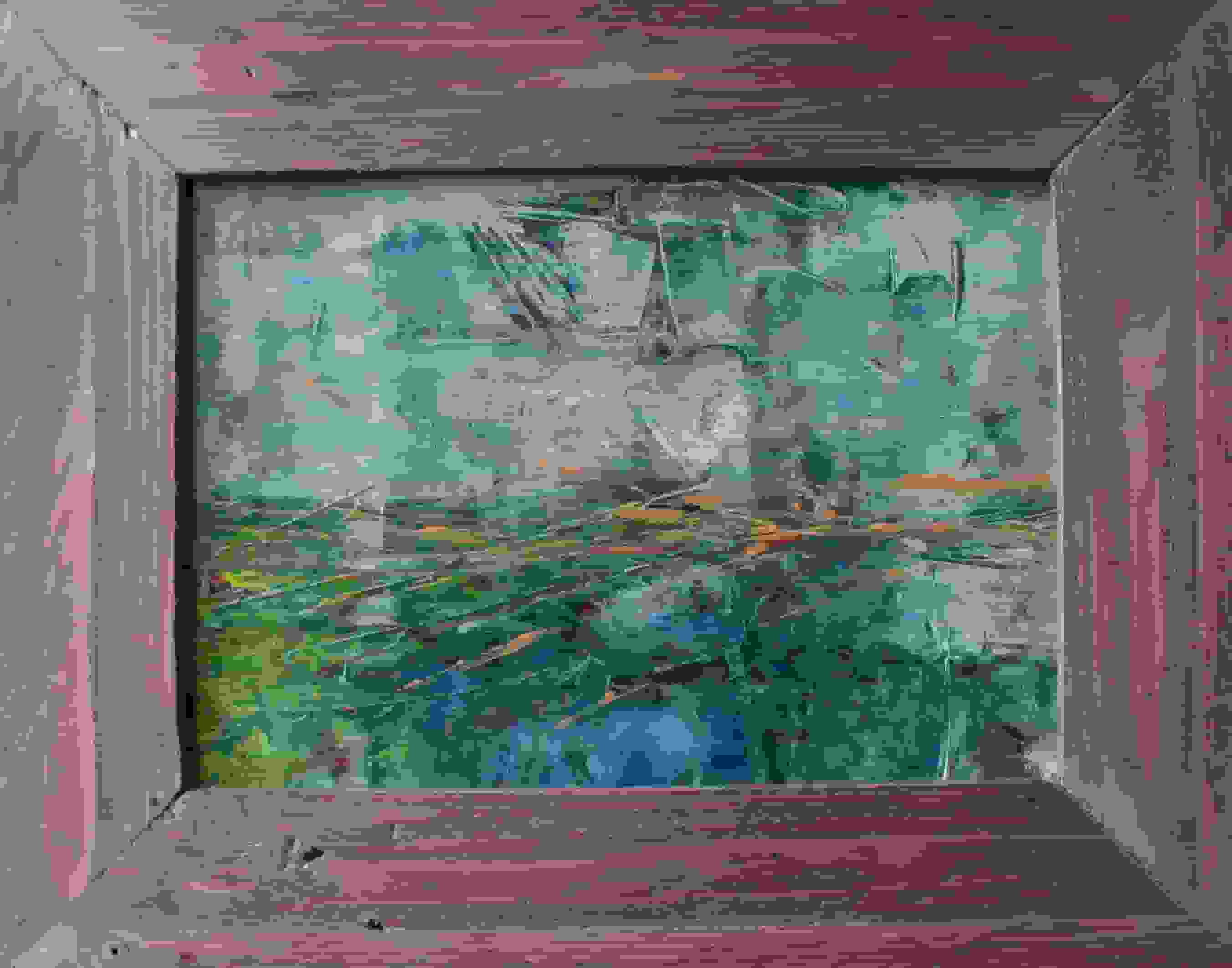 Wouter van der Spek - A strange field VII (met lijst)