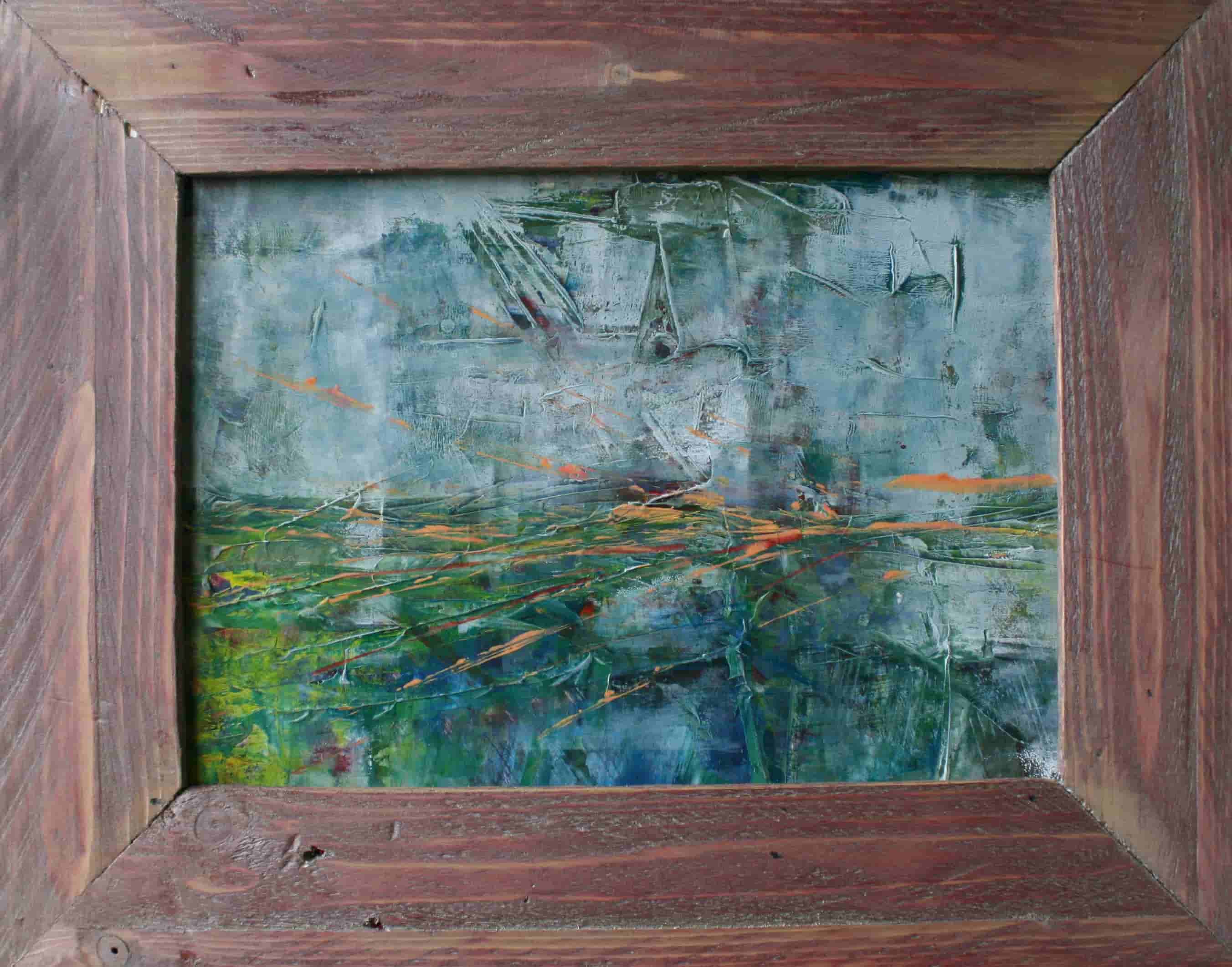 Wouter van der Spek - A strange field VII (met lijst)