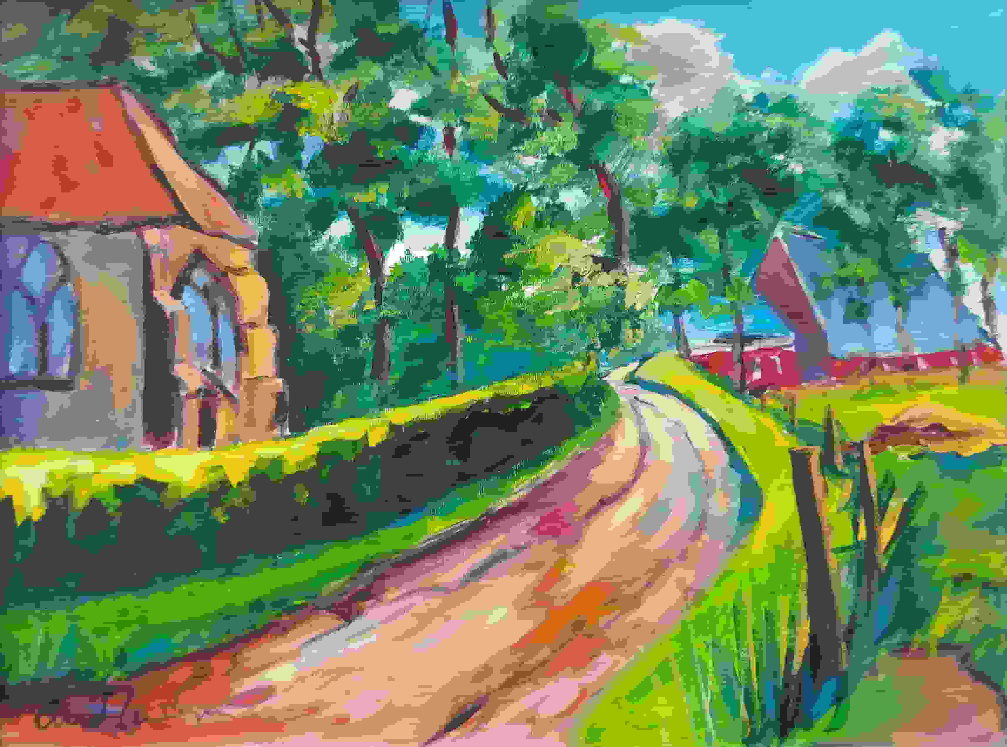 Arie Zuidersma - Fransum (zonder lijst)