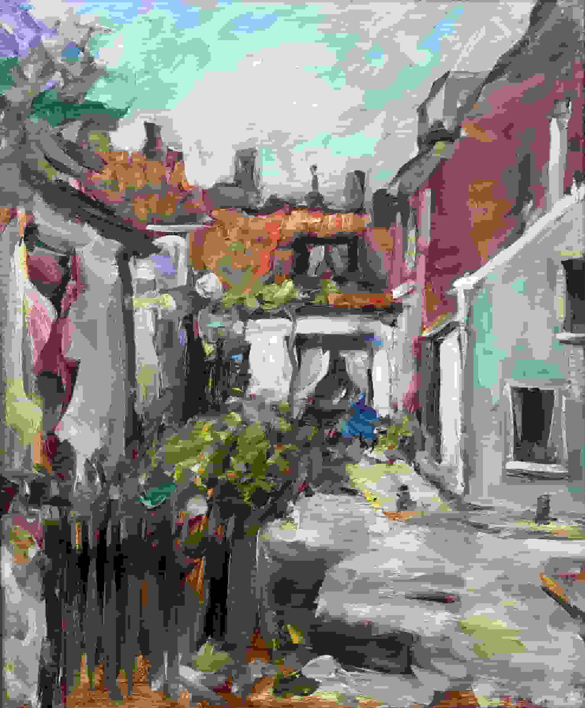Straatje in Zandvoort