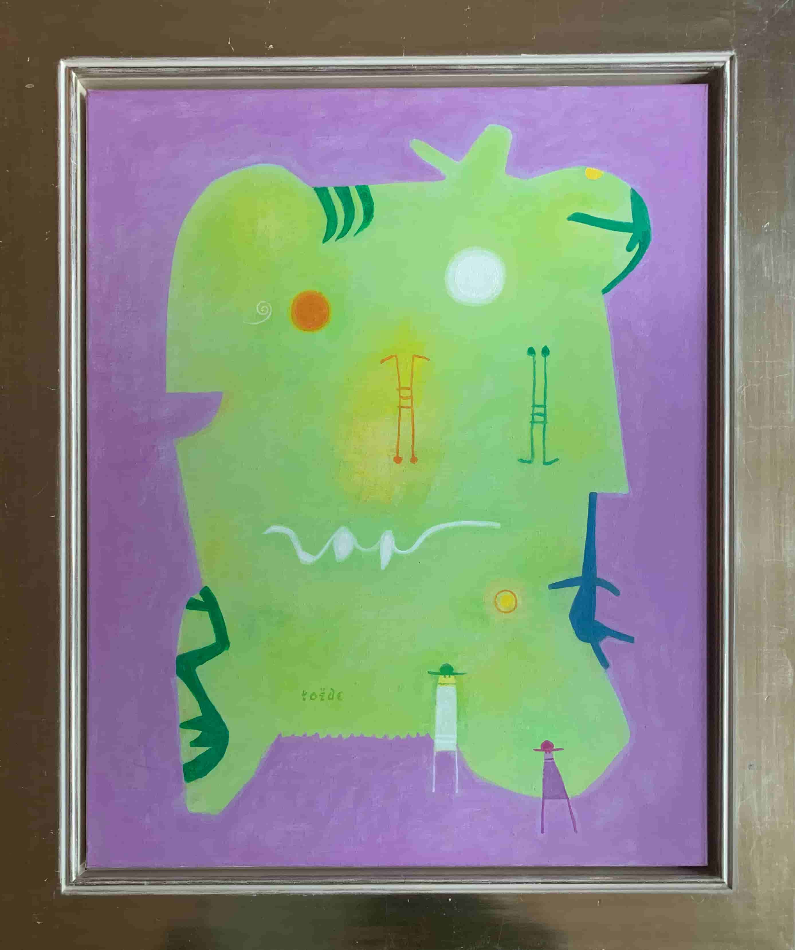 Jan Roëde - Eiland 5 (met lijst)