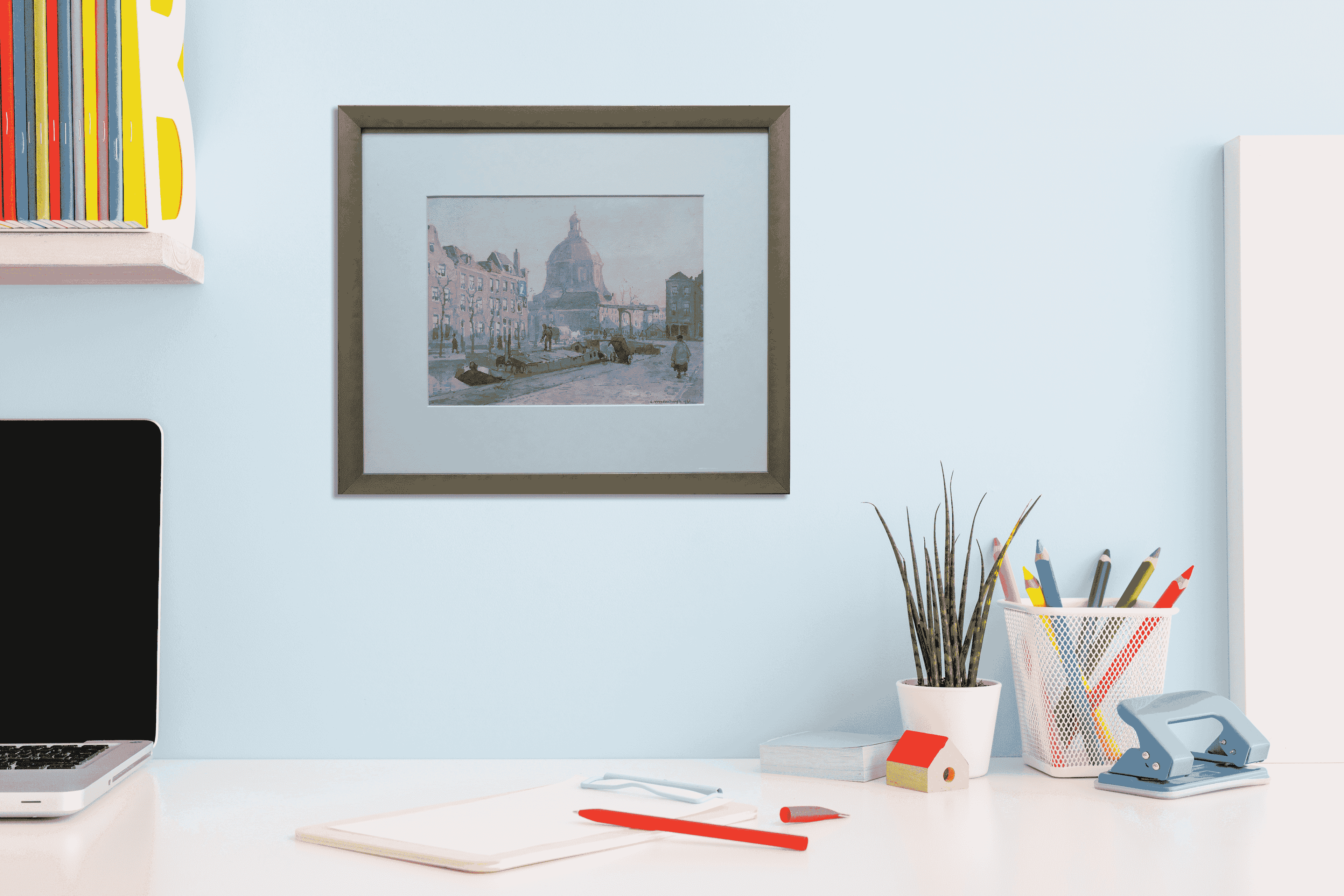 Cornelis Vreedenburgh - Marekerk te Leiden (in interieur)