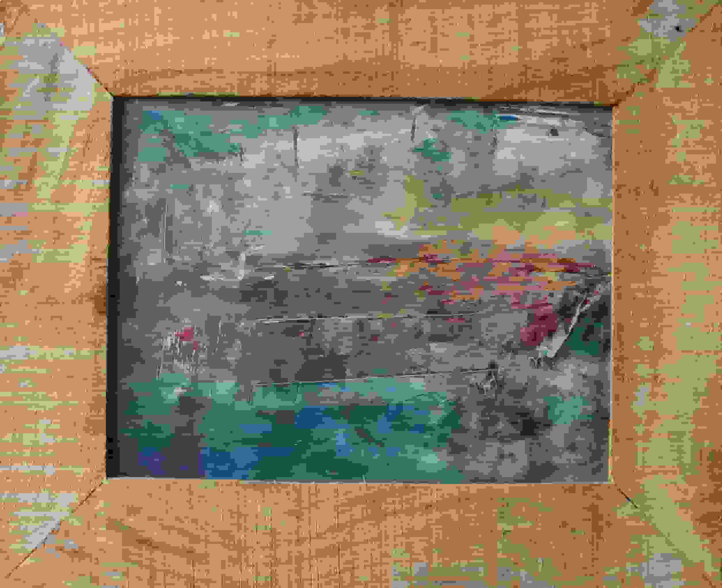 Wouter van der Spek - A strange field III (met lijst)