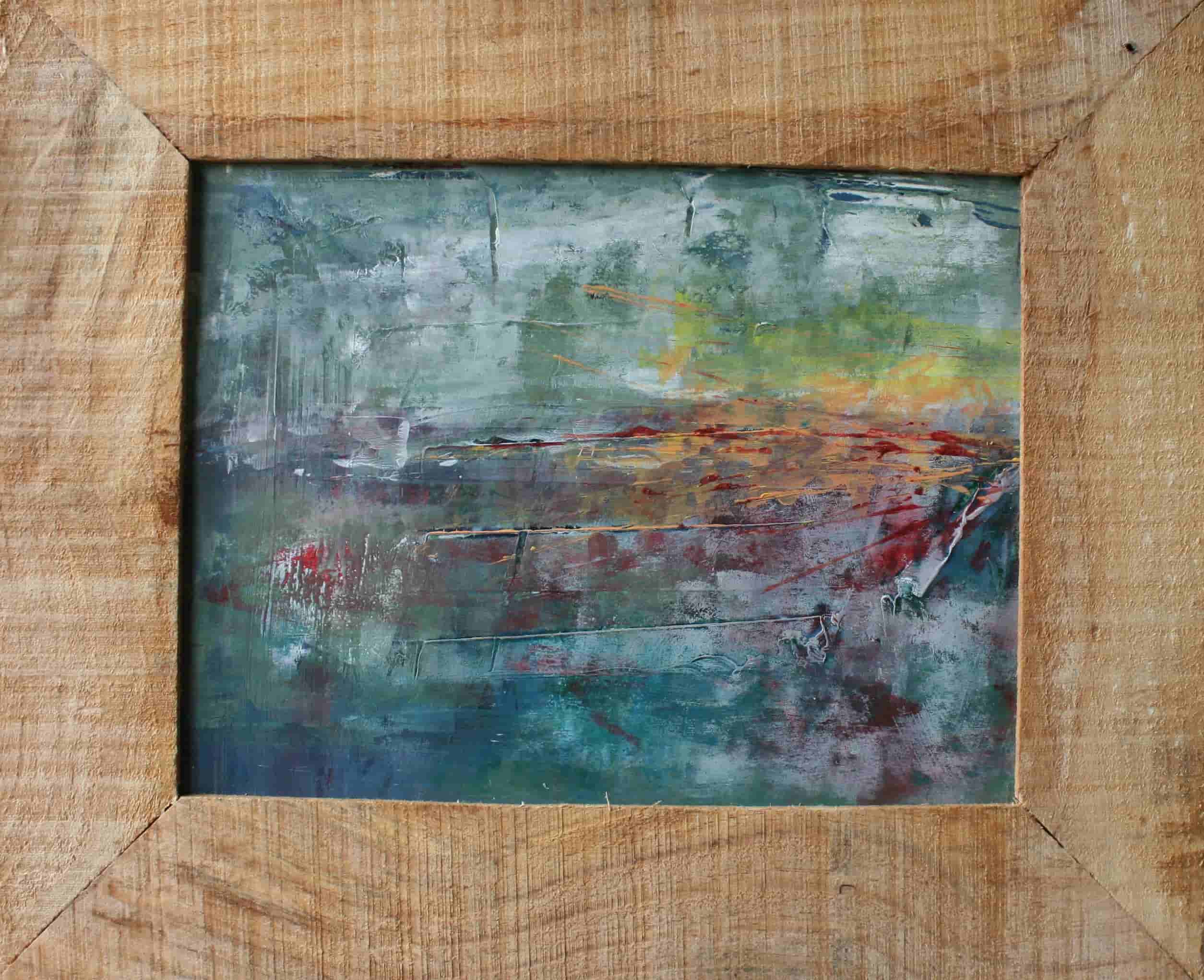 Wouter van der Spek - A strange field III (met lijst)