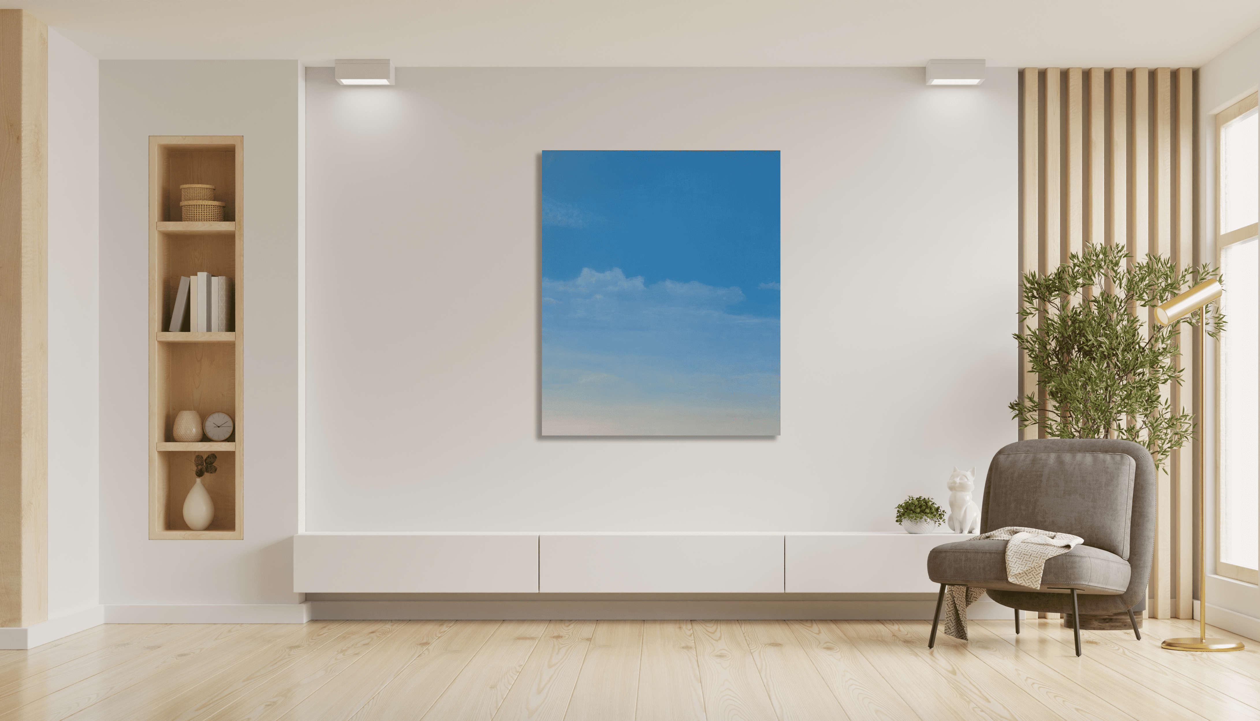 Lucht 4 zonder lijst