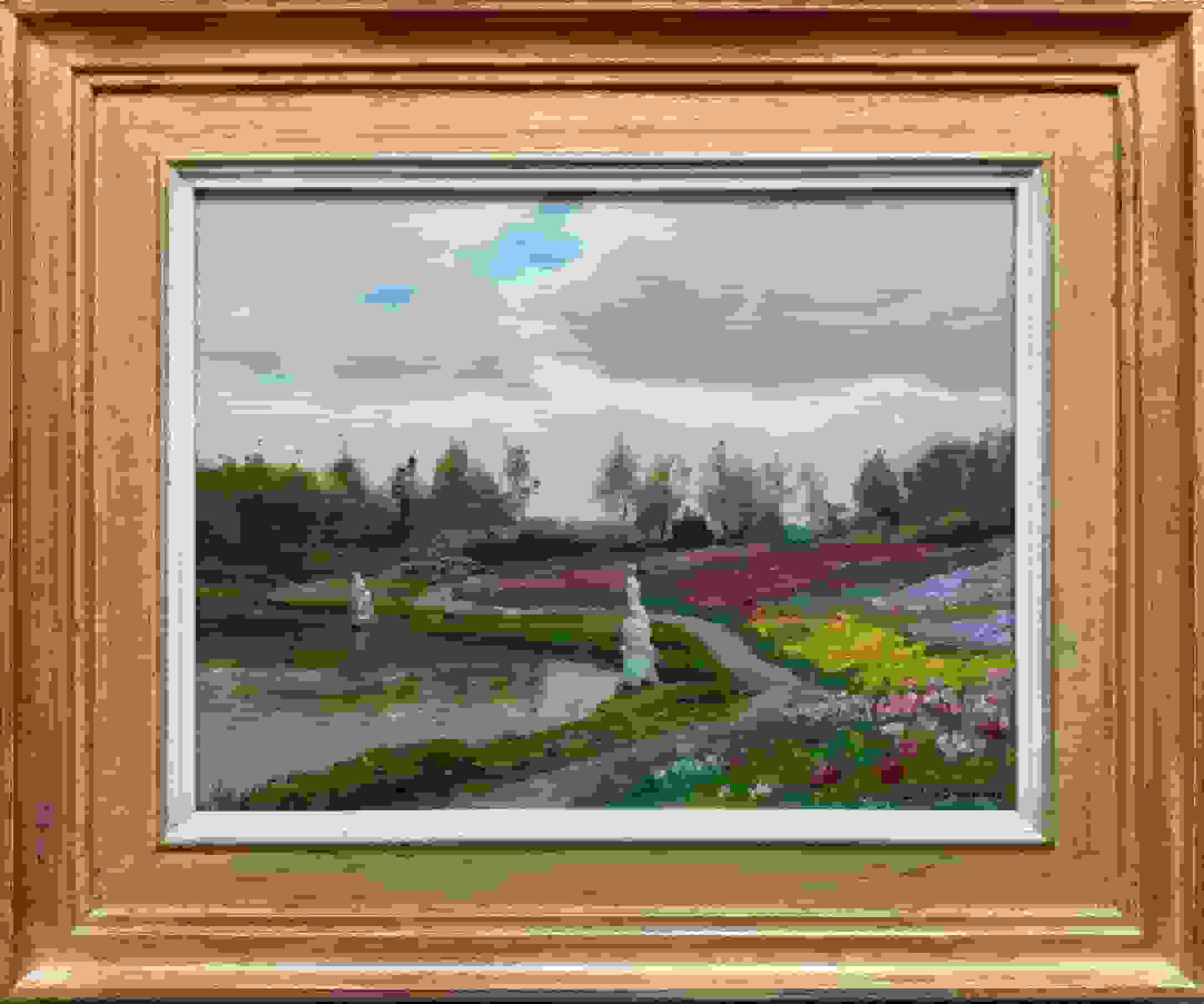 Louis Soonius - Rozentuin Zuiderpark Den Haag (met lijst)