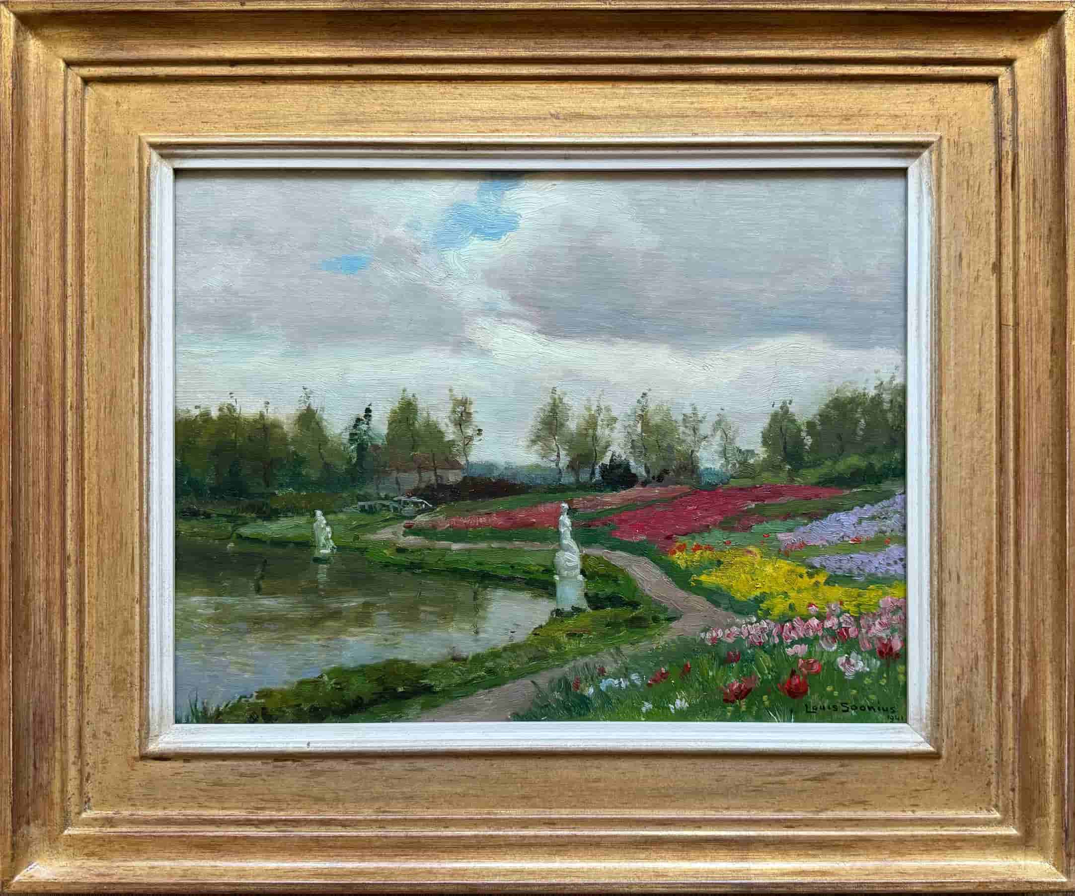 Louis Soonius - Rozentuin Zuiderpark Den Haag (met lijst)