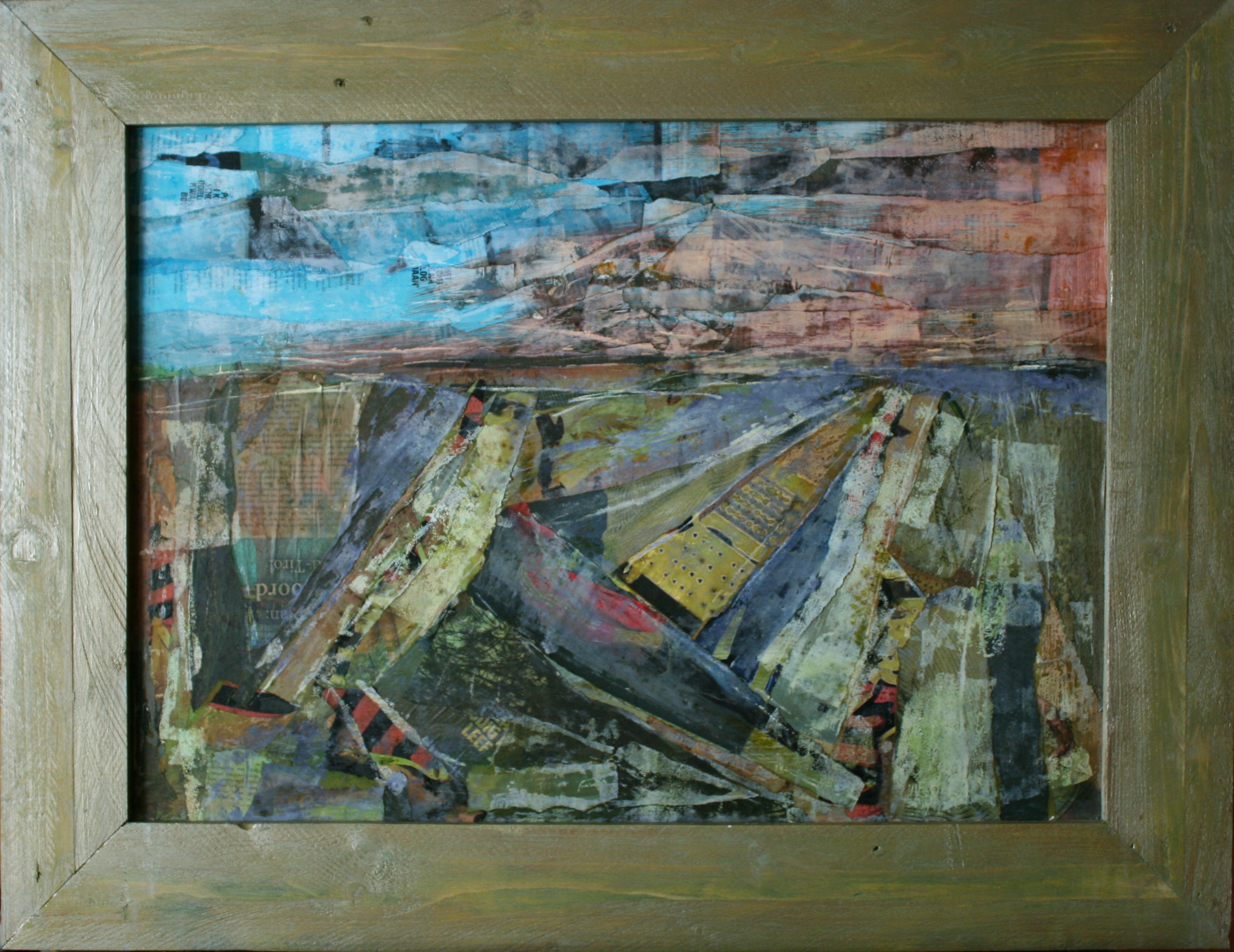 The land is a puzzle zonder lijst