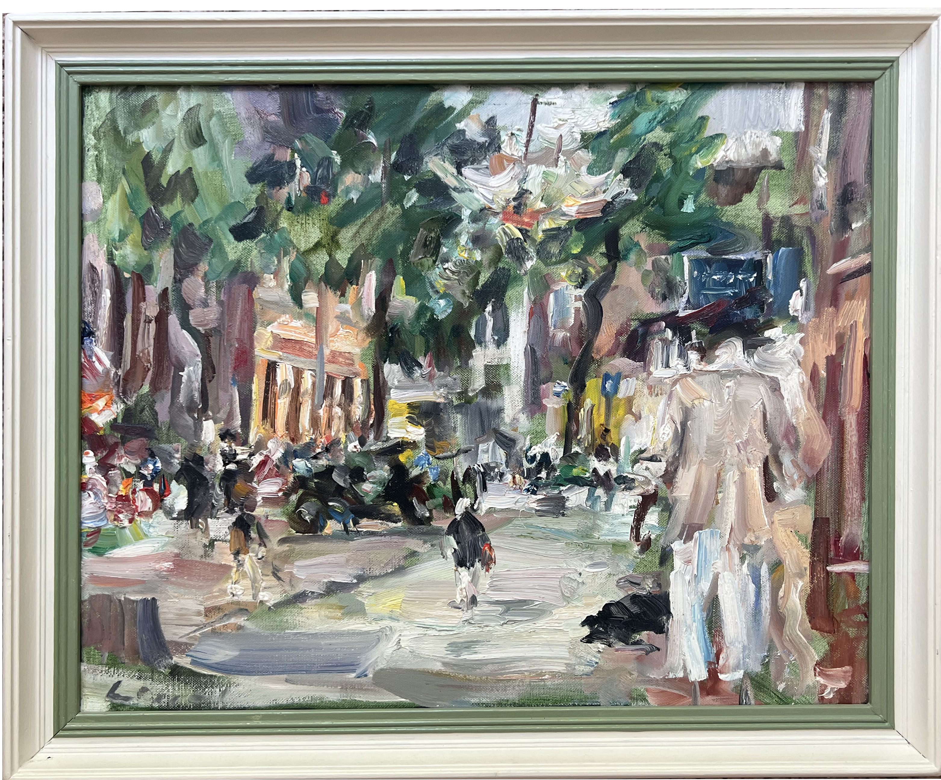 Plein in de Pijp zonder lijst