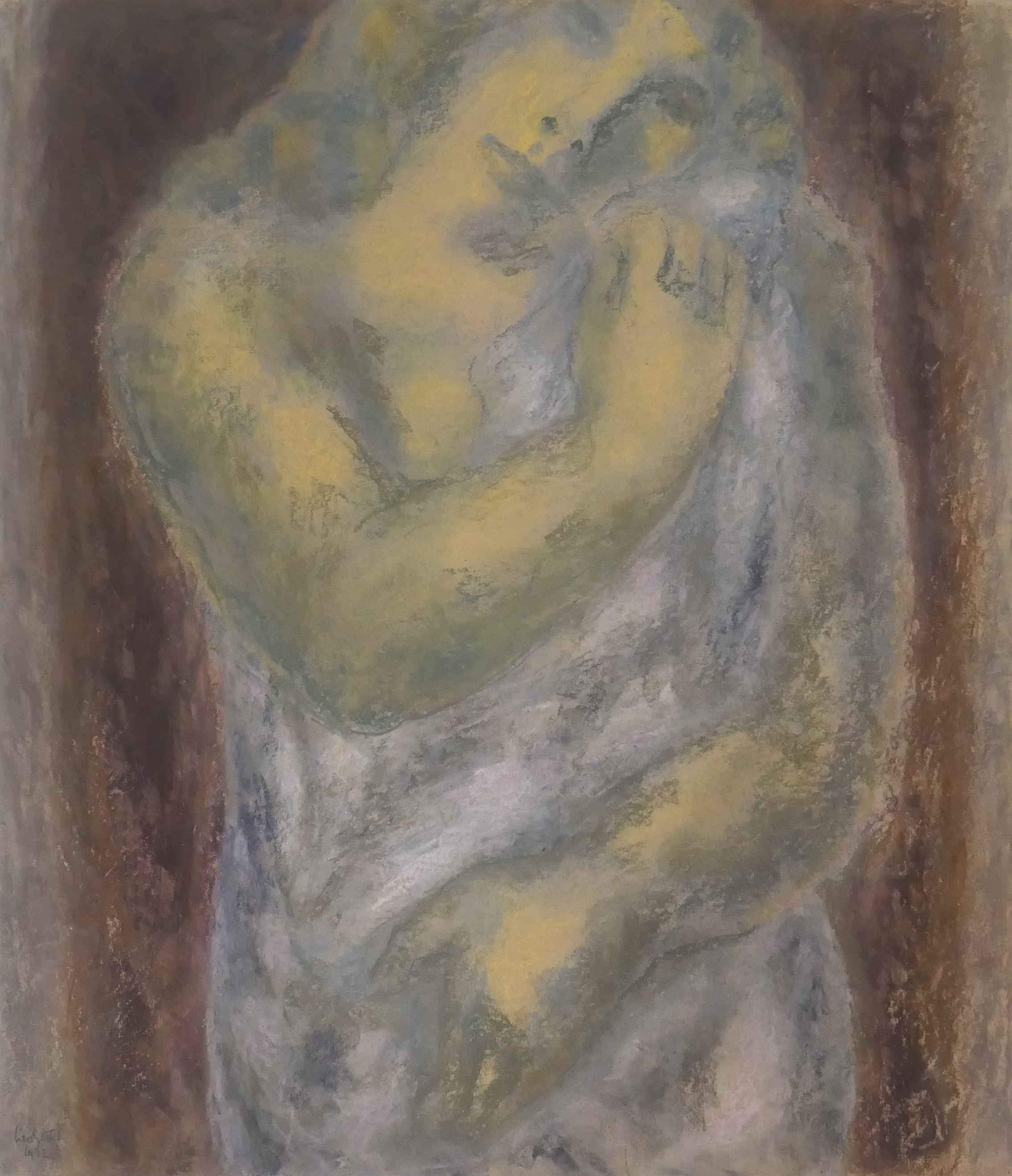 Moeder en kind zonder lijst