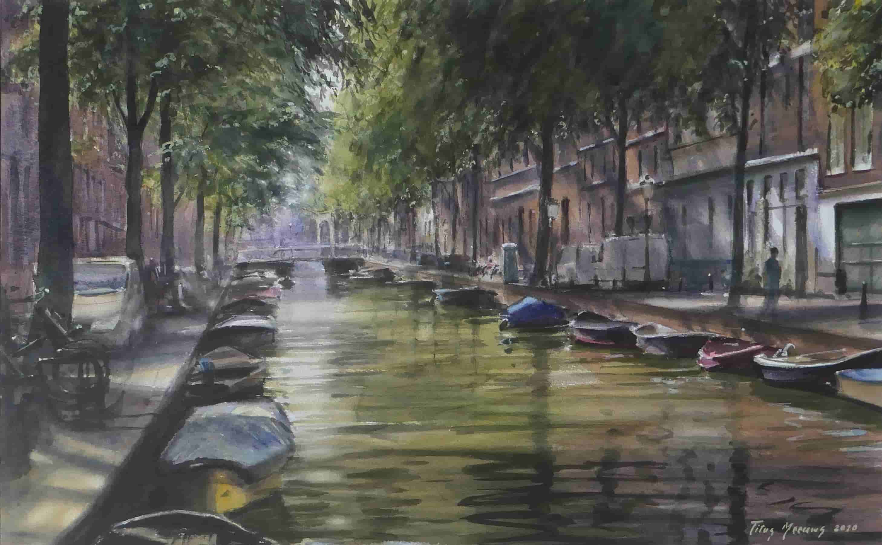 Titus Meeuws - Groenburgwal Amsterdam