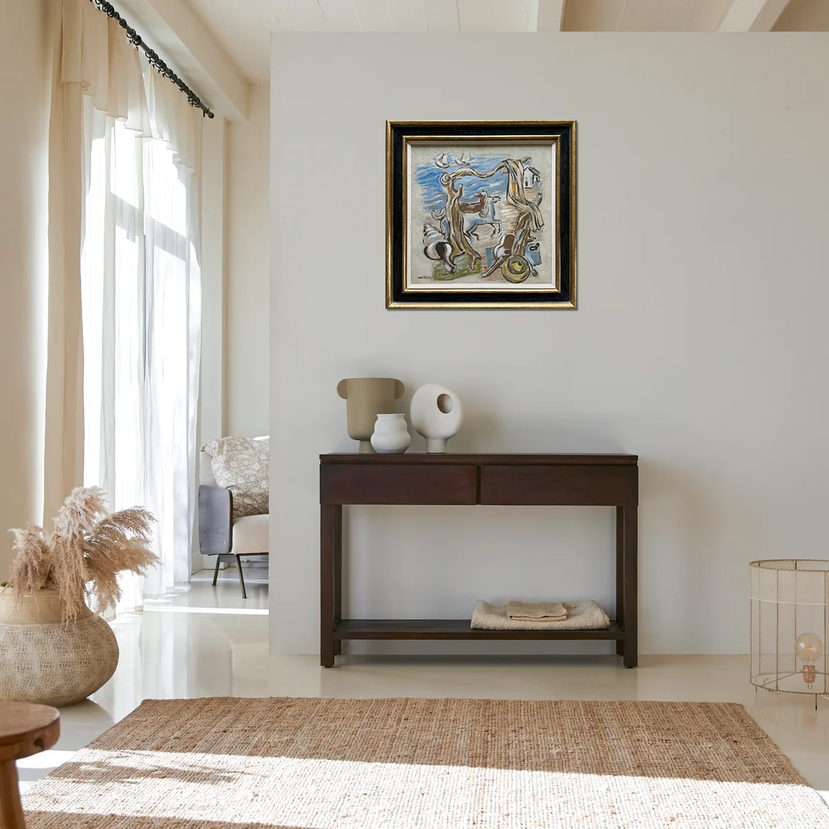 Allegorie op de zee zonder lijst