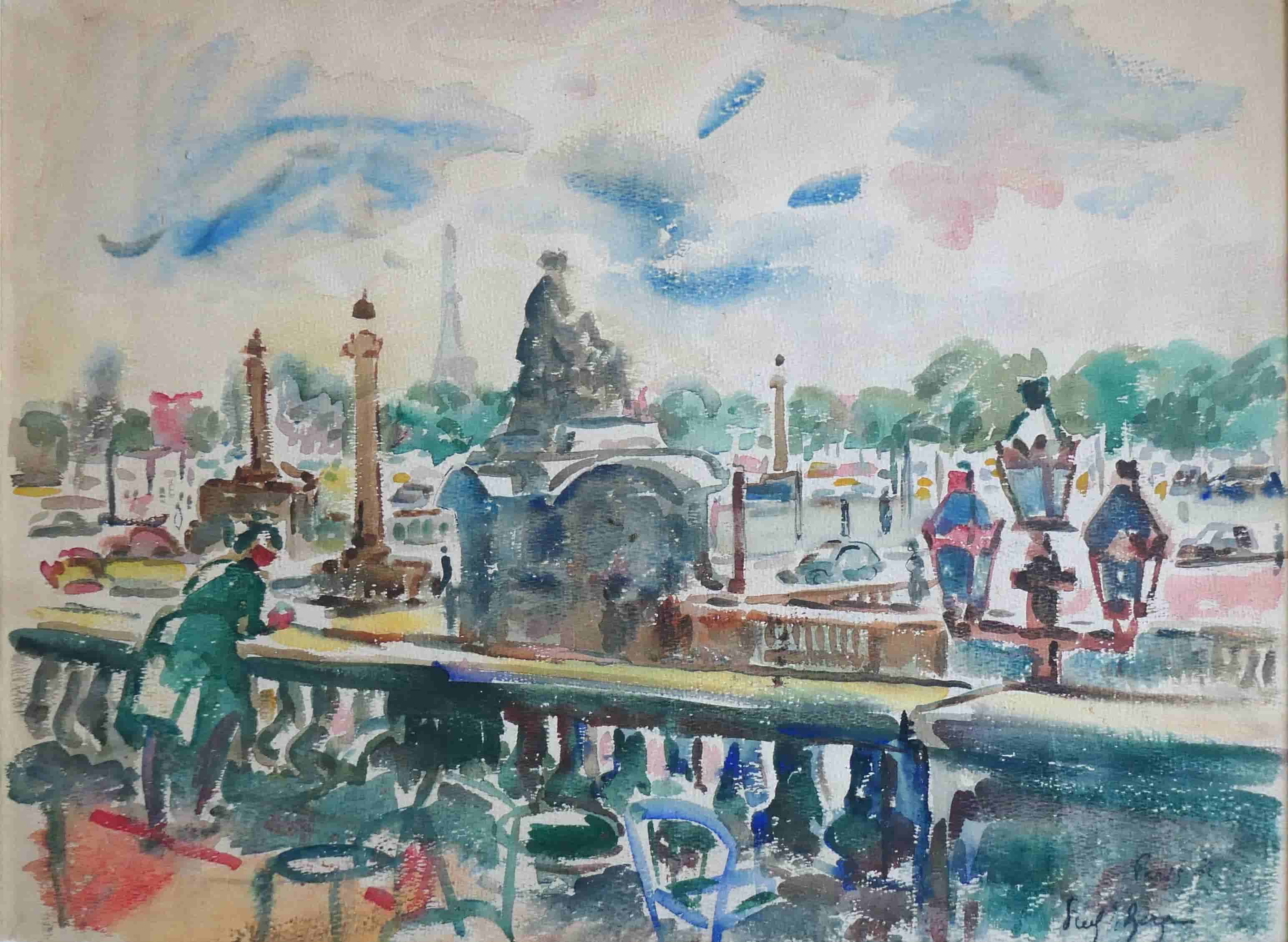 Freek van den Berg - Jardin du Luxembourg te Parijs