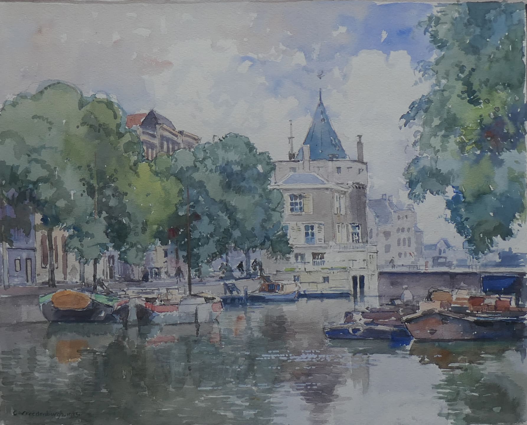 Schreierstoren Amsterdam zonder lijst