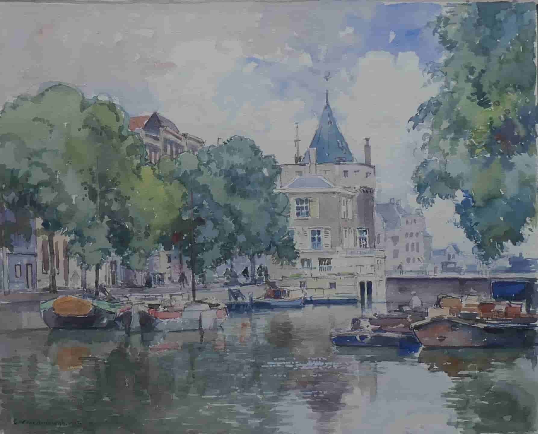 Cornelis Vreedenburgh - Schreierstoren te Amsterdam