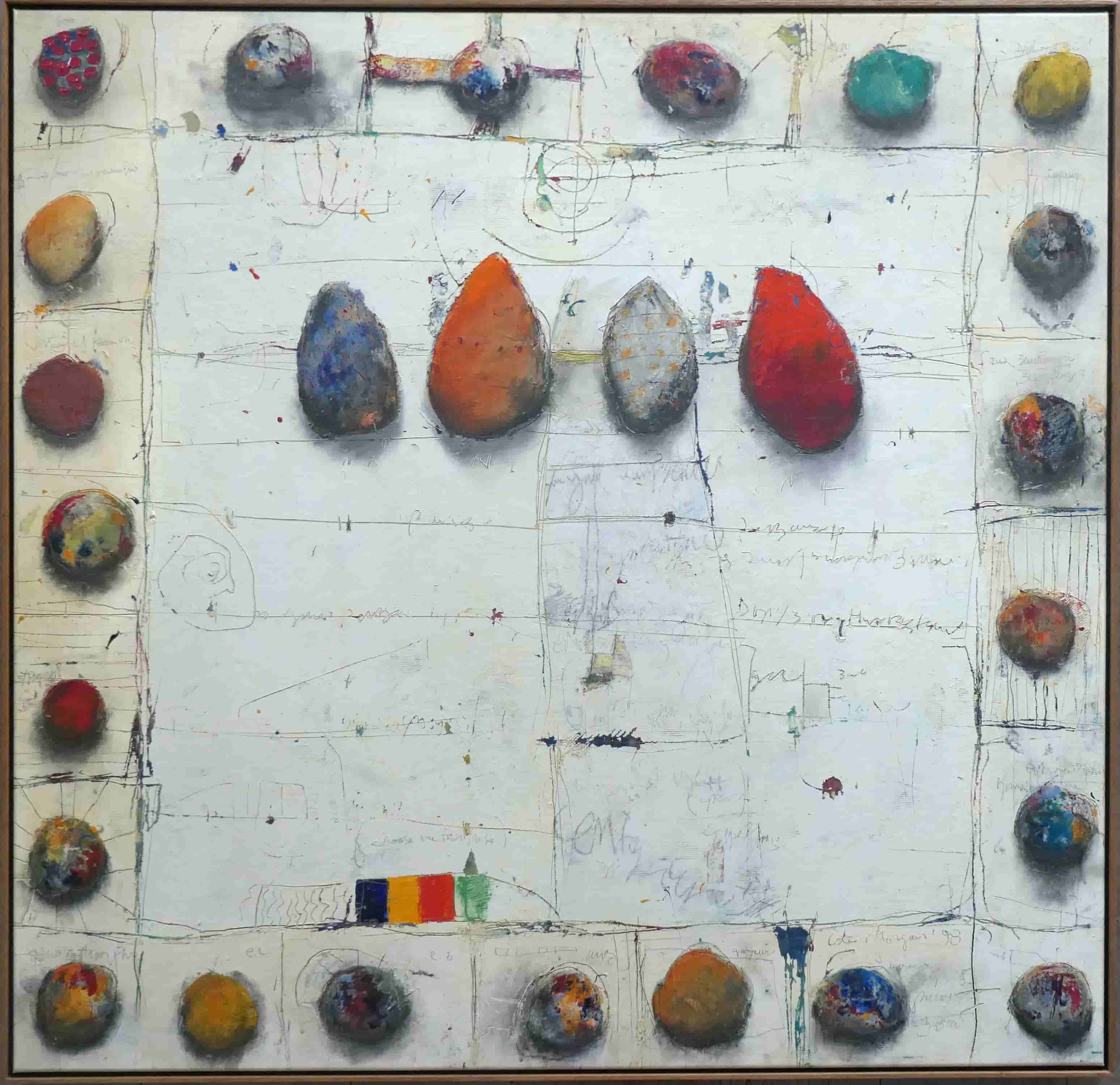 Cole Morgan - Zonder titel (met lijst)