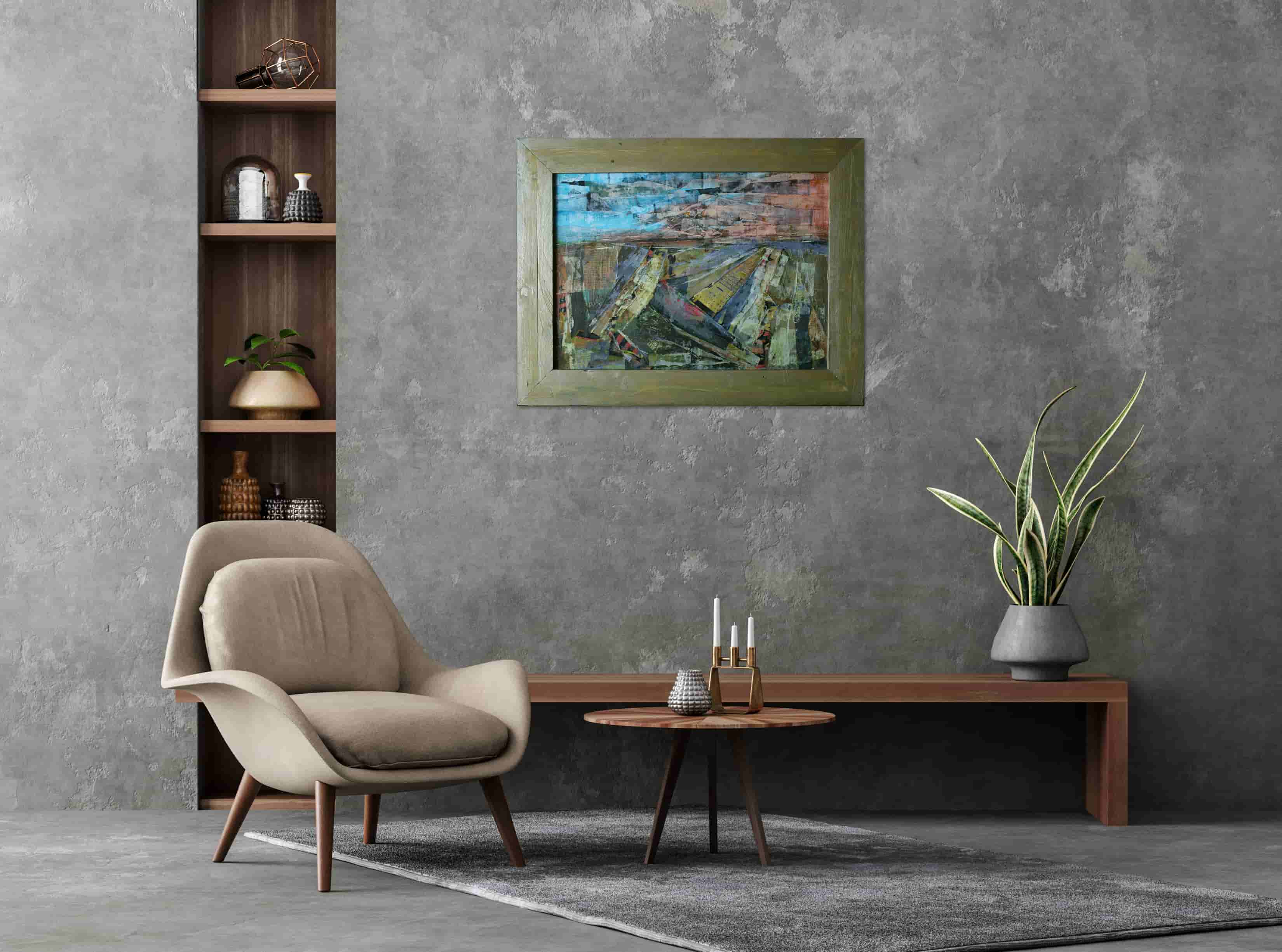 Wouter van der Spek - The land is a puzzle (in interieur)